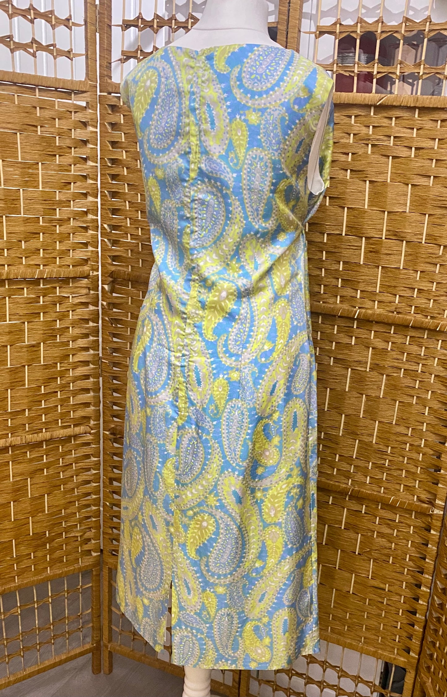 Paisley Print Midi-Dress (UK 12)