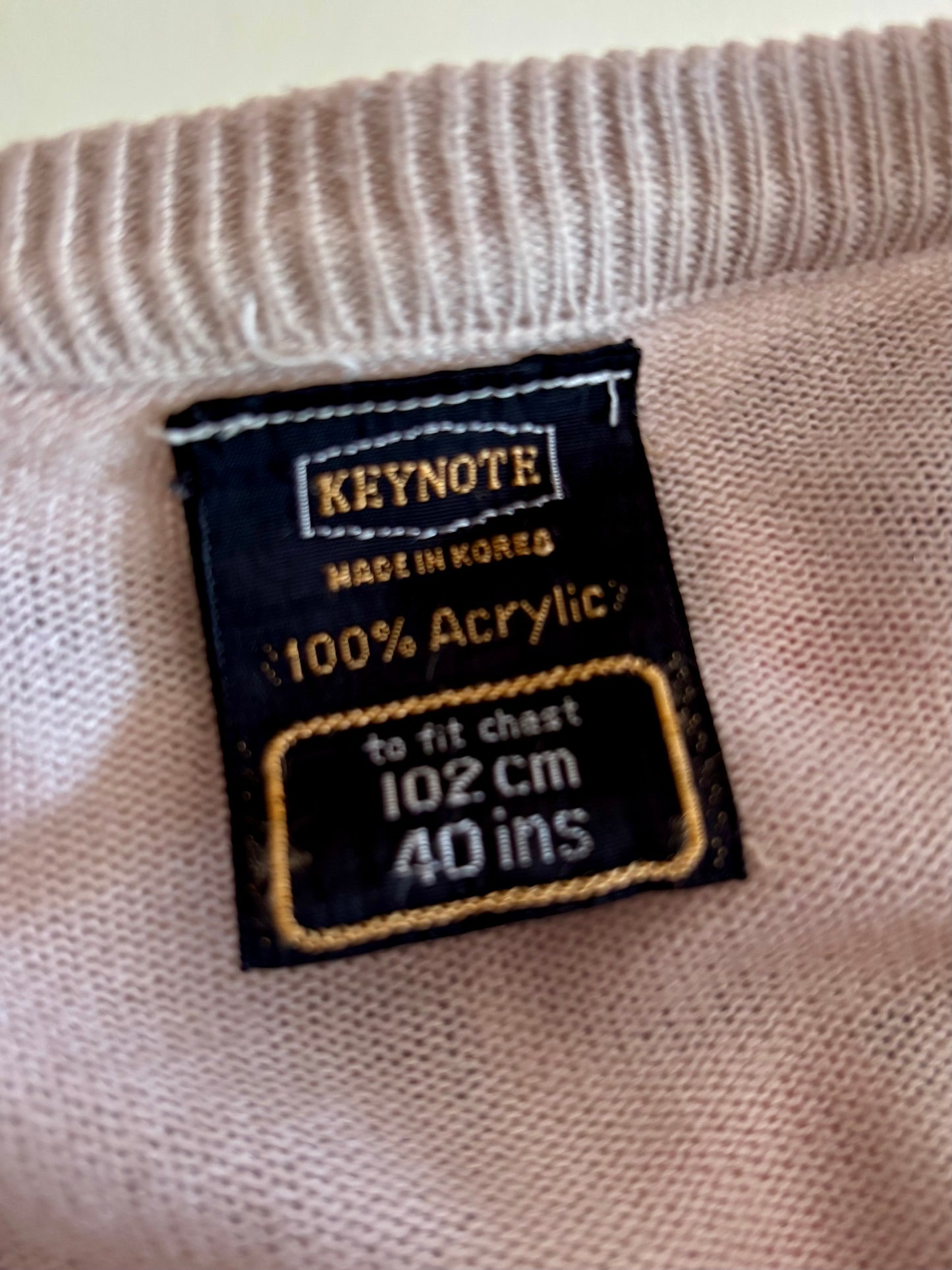 1960s Keynote Stone Knitwear (46”)
