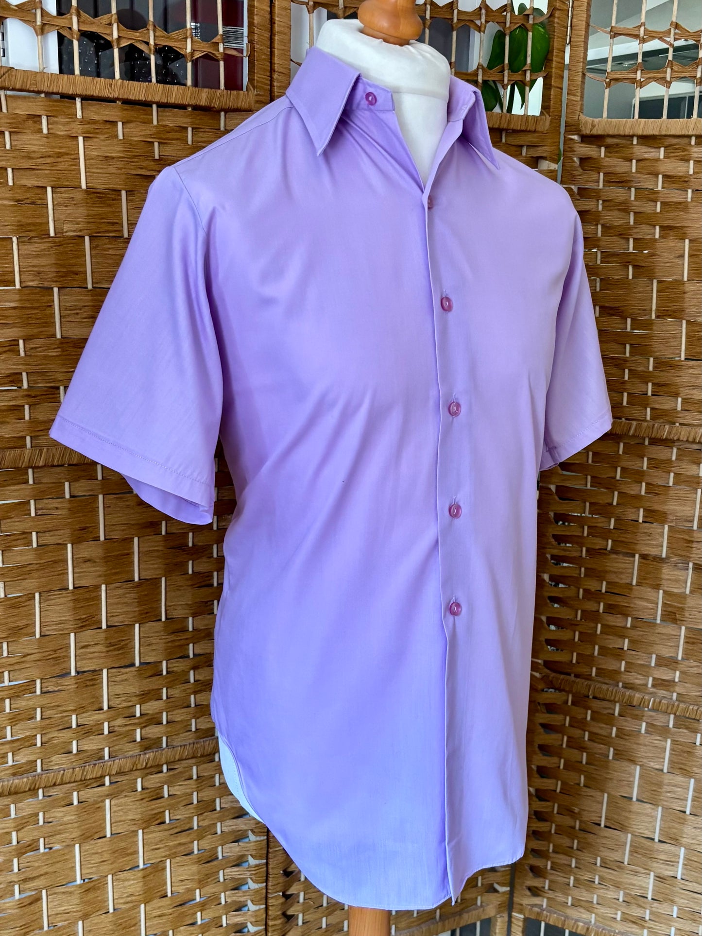 Keynote Lilac Short Sleeve Shirt (40”)