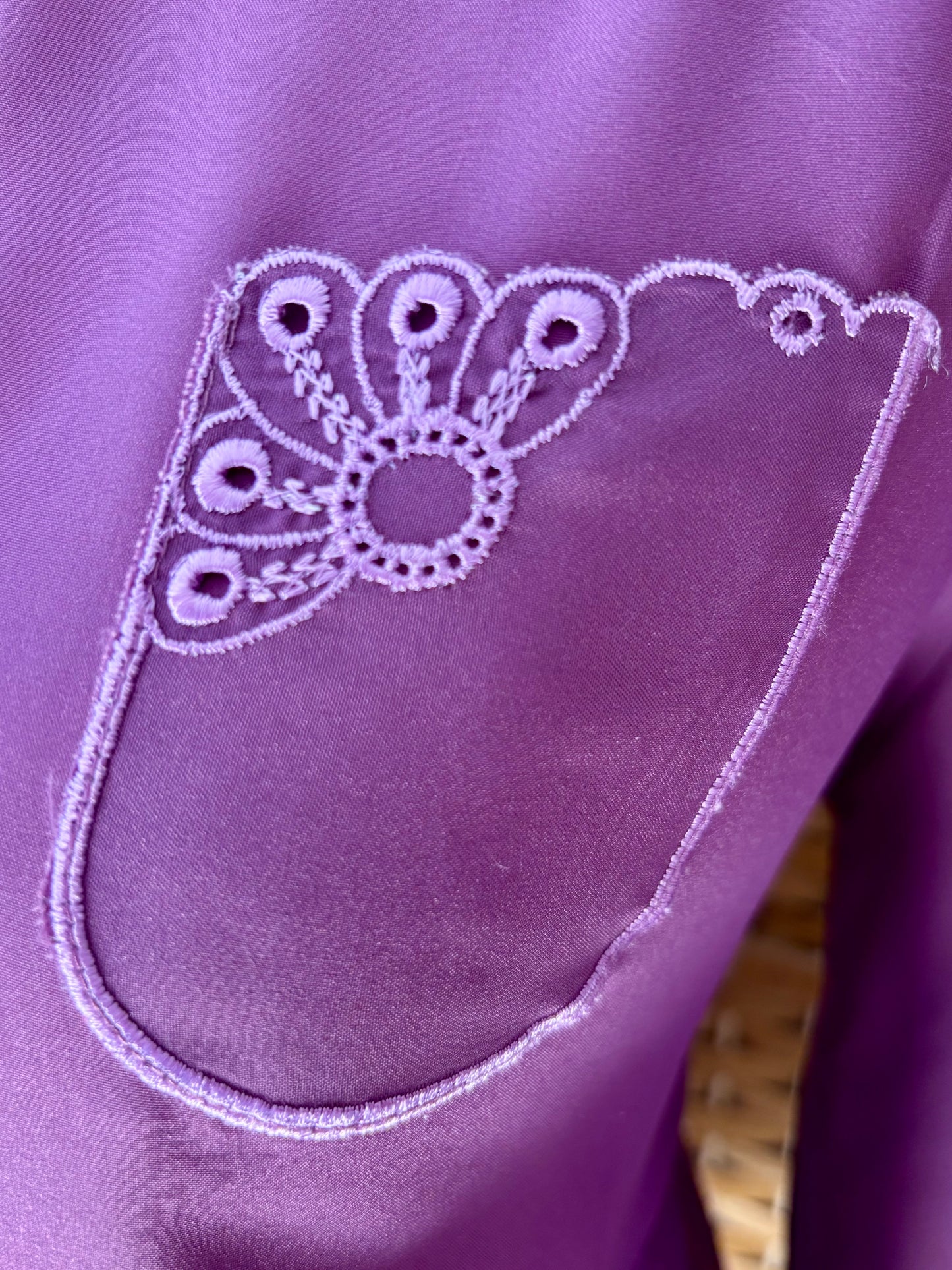 1980s Richard’s Purple Blouse (UK 16)
