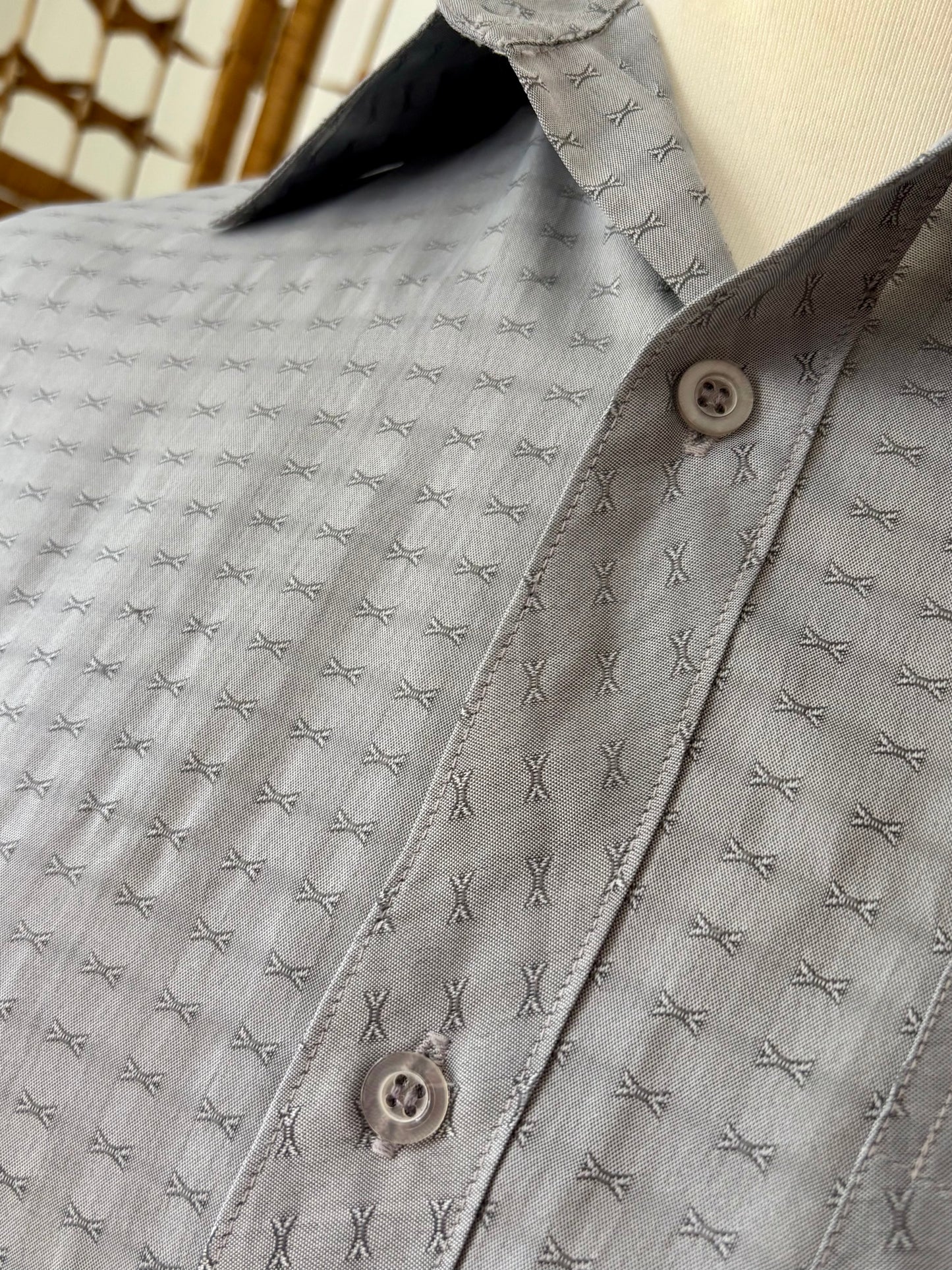 1980s Kevil Sun Grey Shirt (48”)