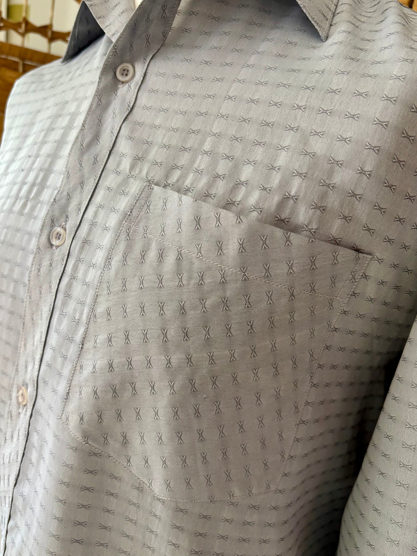 1980s Kevil Sun Grey Shirt (48”)
