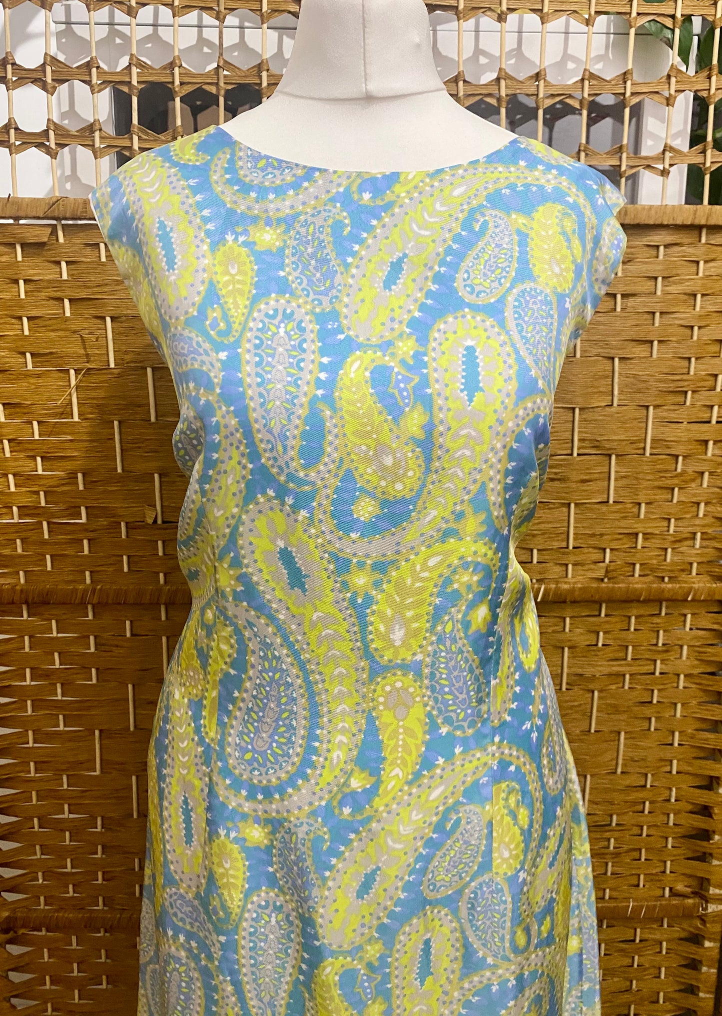 Paisley Print Midi-Dress (UK 12)