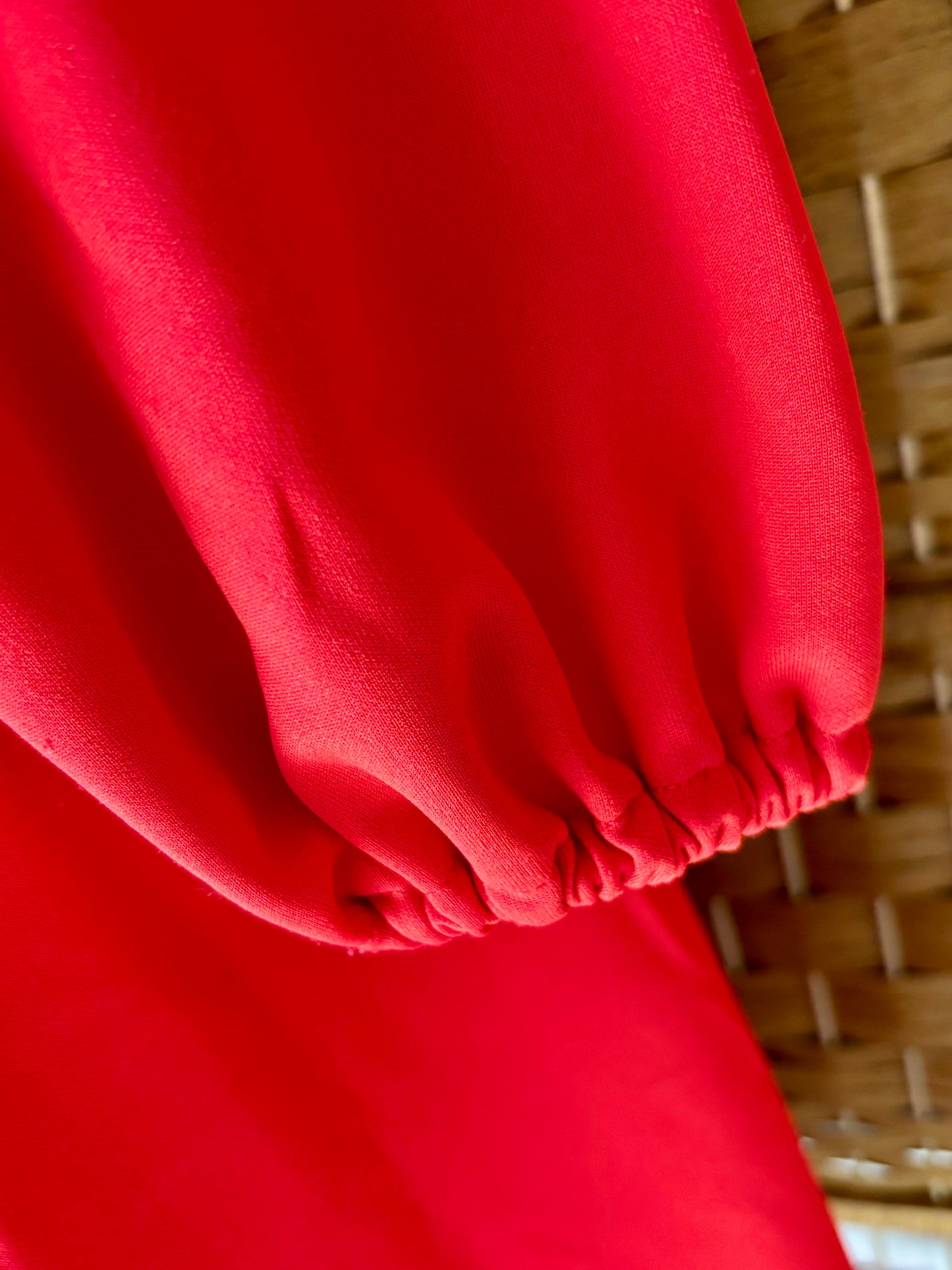 1970s Red Maxi-Dress (UK 10)