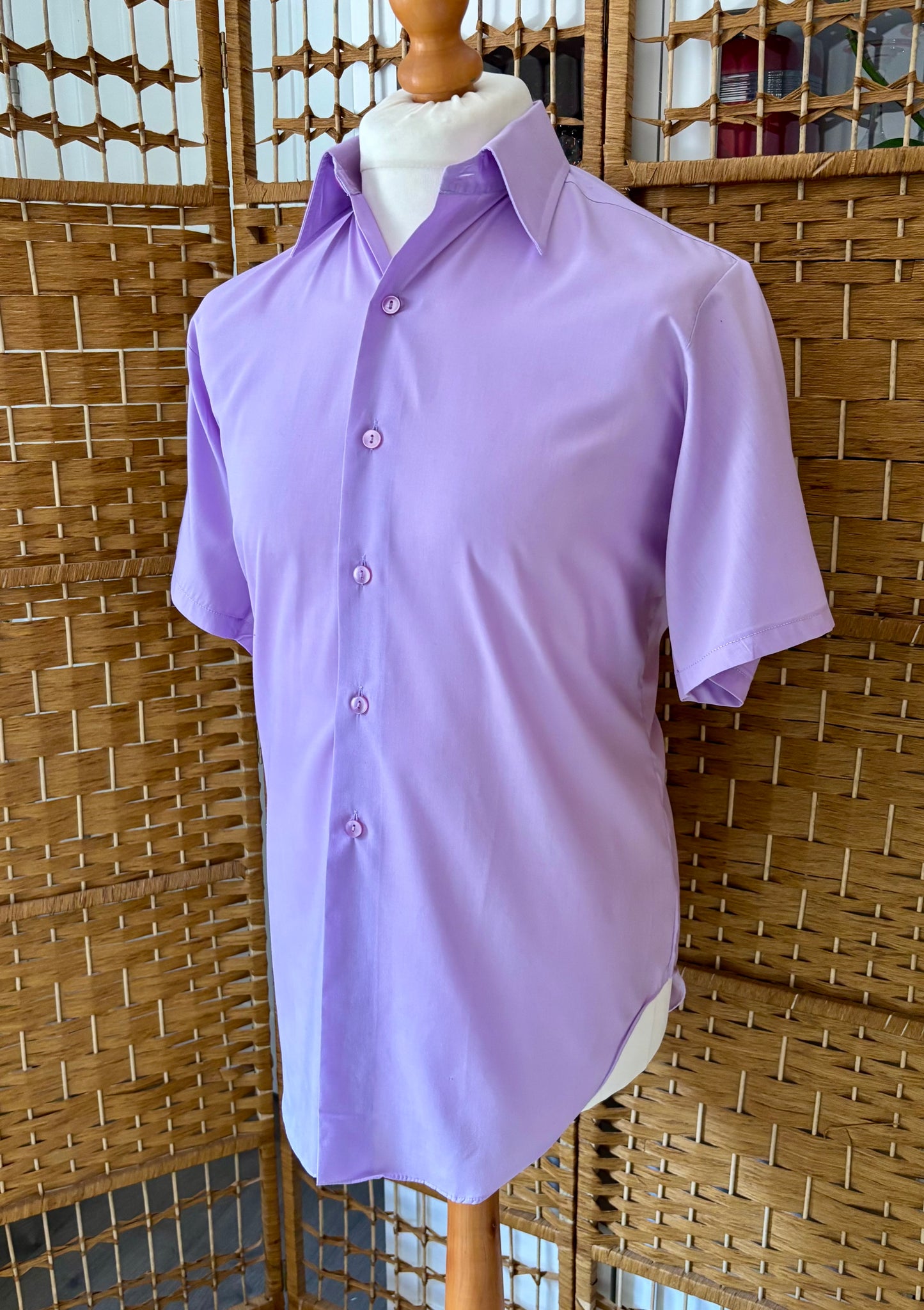 Keynote Lilac Short Sleeve Shirt (40”)