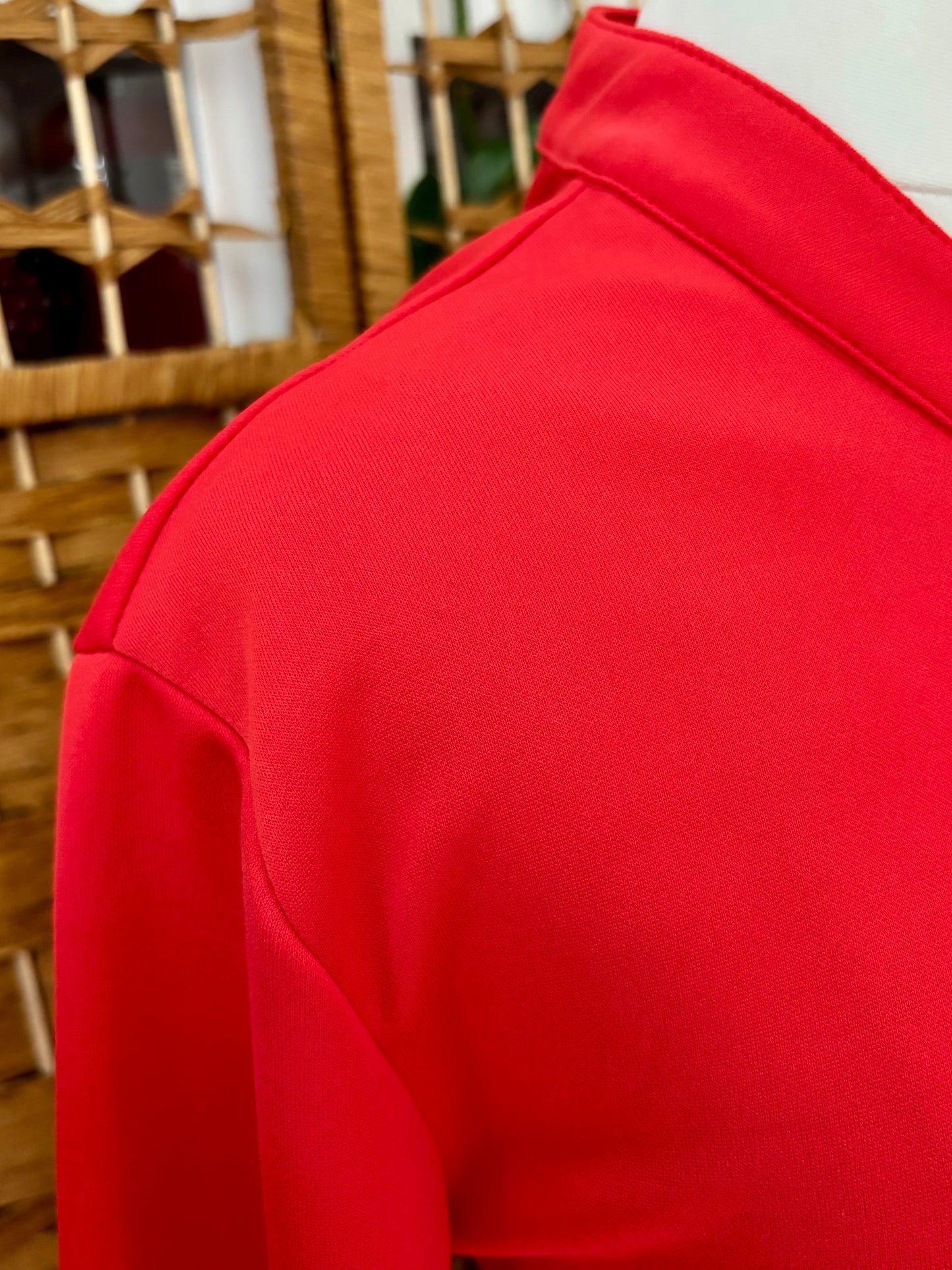 1970s Red Maxi-Dress (UK 10)
