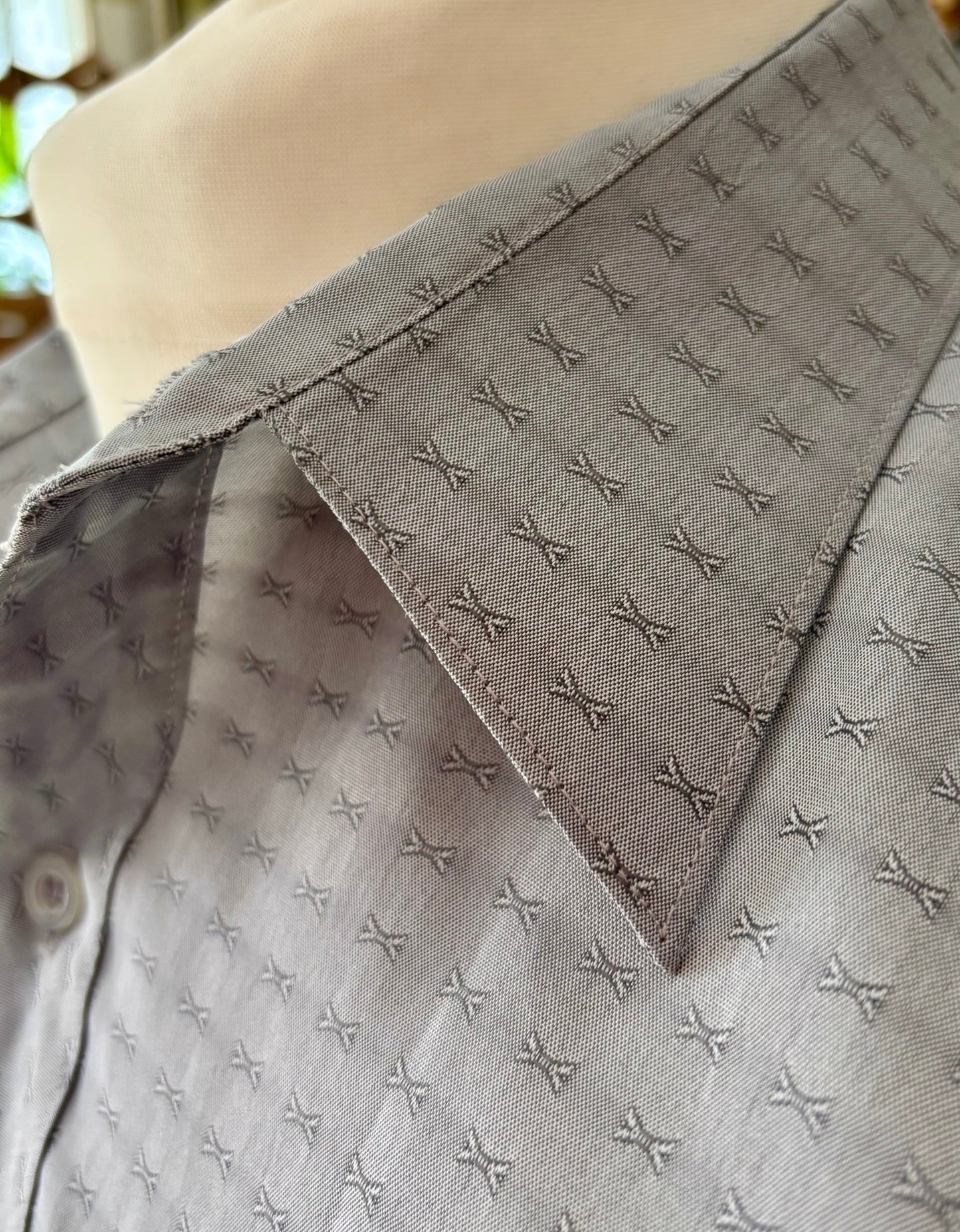 1980s Kevil Sun Grey Shirt (48”)