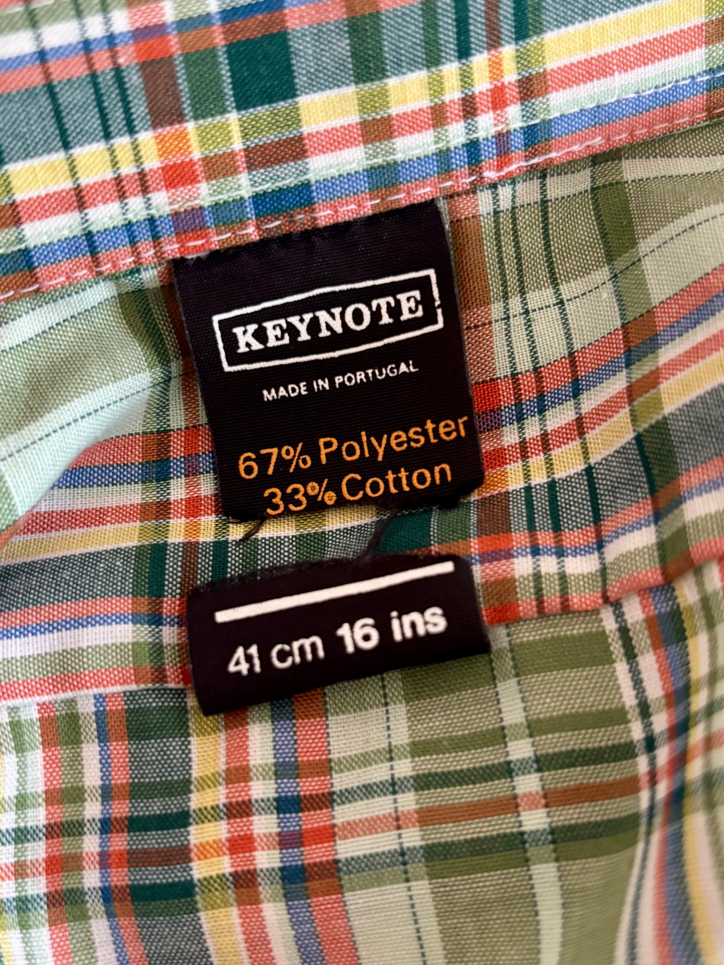 1970s Short Sleeve Keynote Shirt (42”)