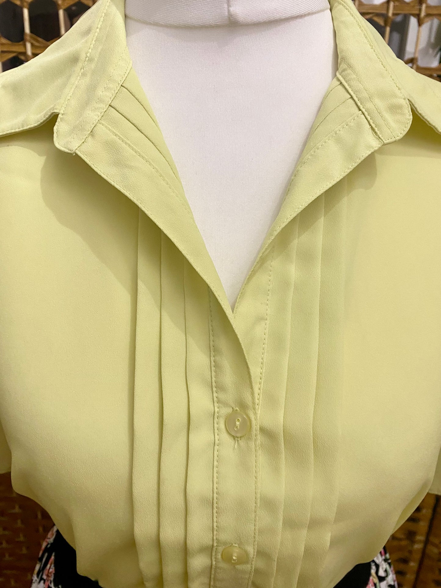 BHS Yellow Blouse (UK 18)