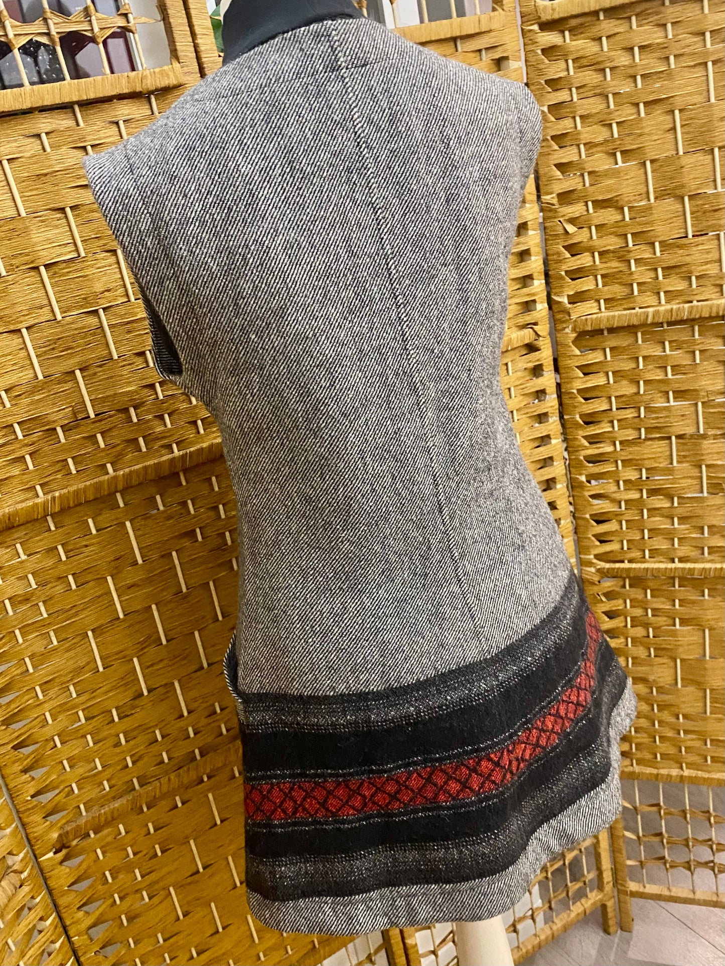 1970s Wool Waistcoat (UK 10)