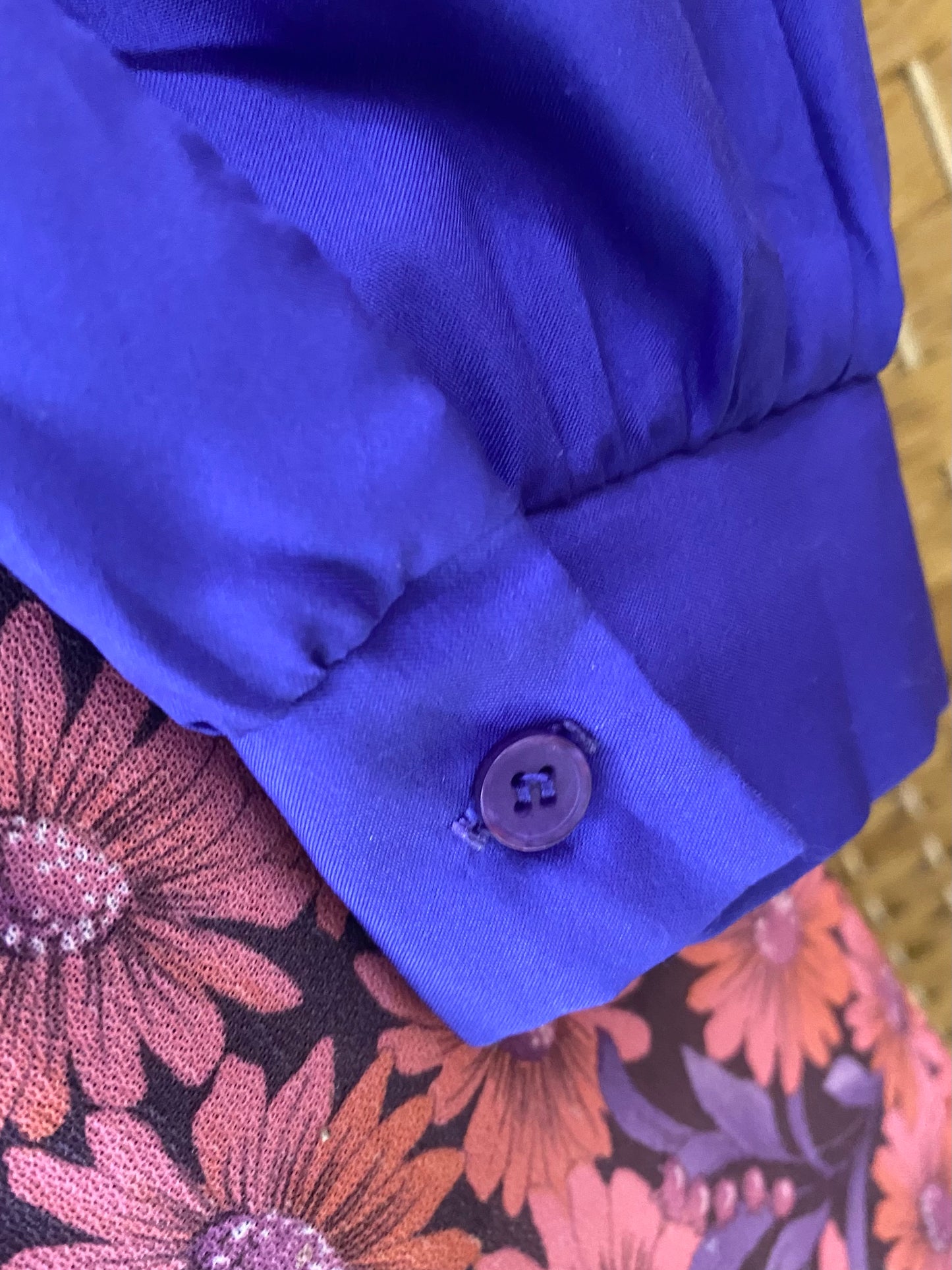 1970s Bonworth Purple Blouse (UK 12)