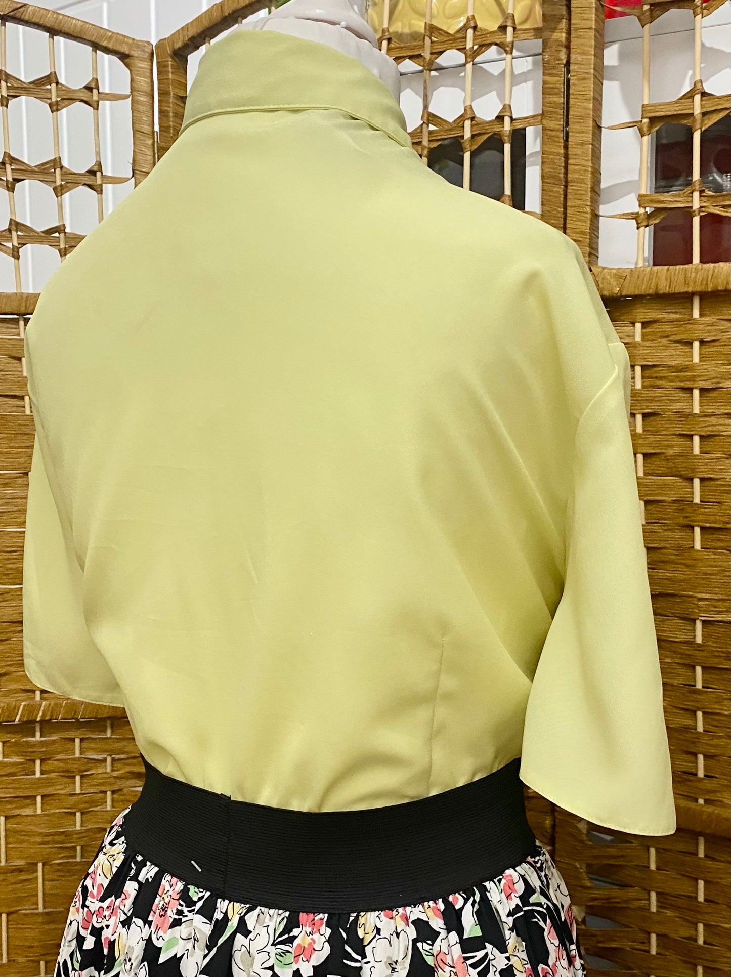 BHS Yellow Blouse (UK 18)