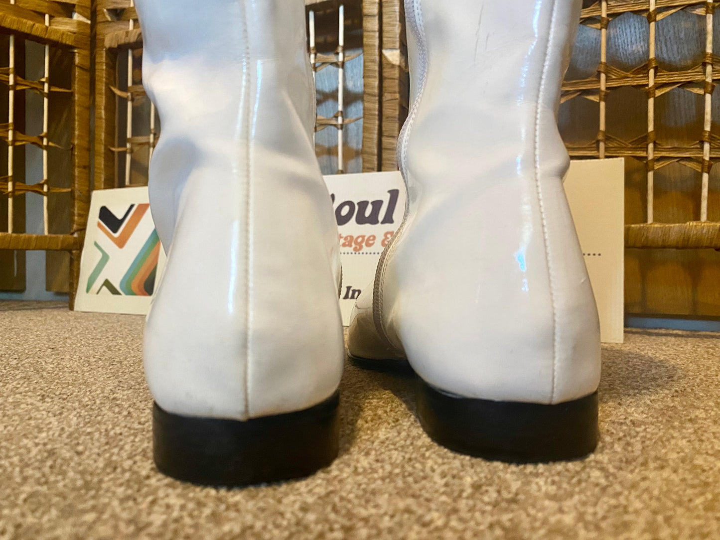 1960s White Patent ‘GoGo’ Boots