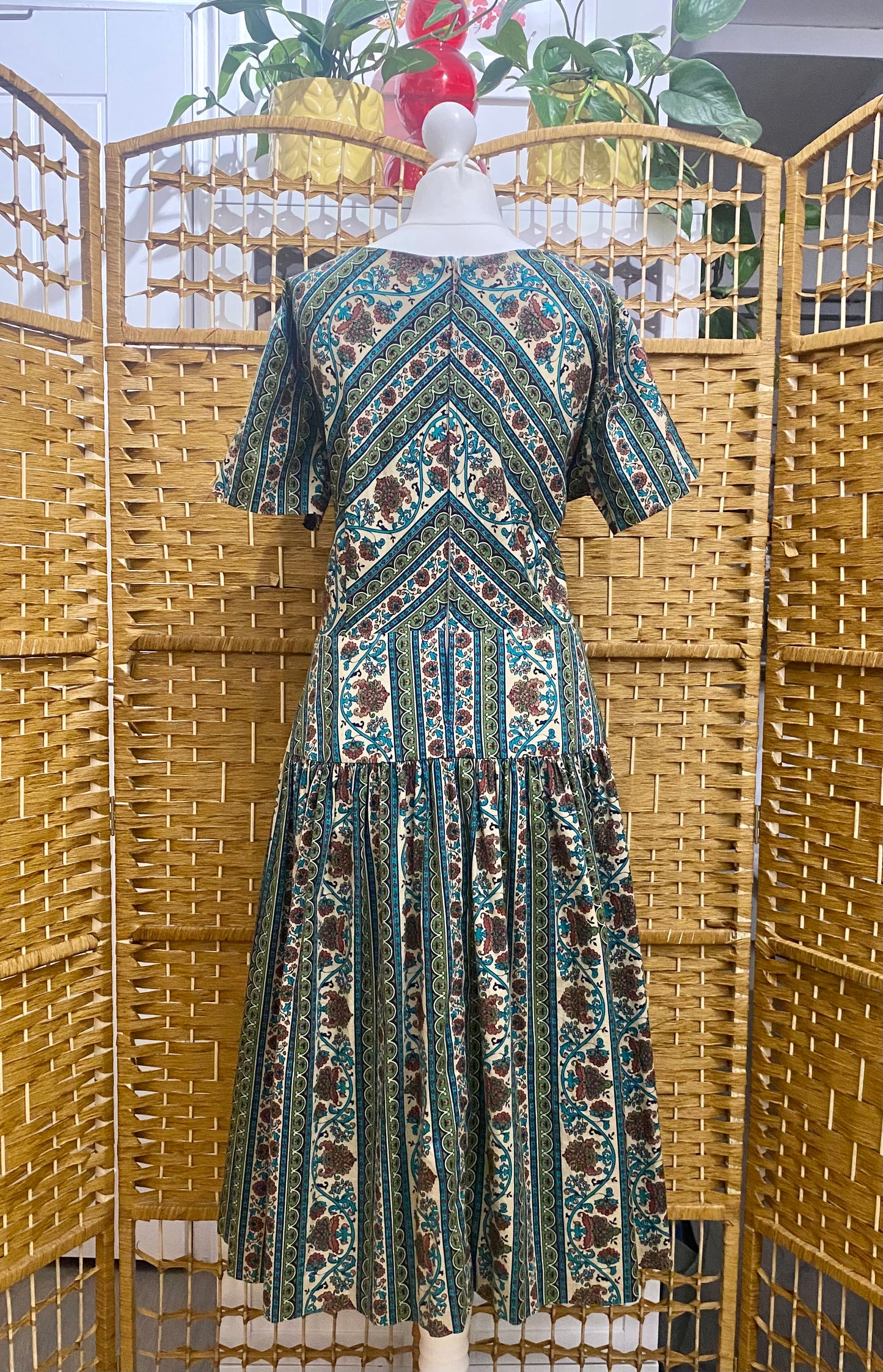 Floral Midi-Dress (UK 14)