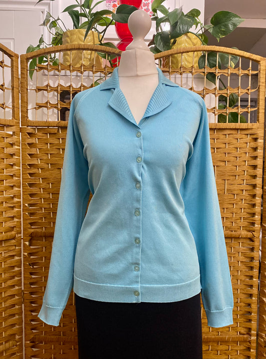 1960s Blue Knitwear (UK 16)