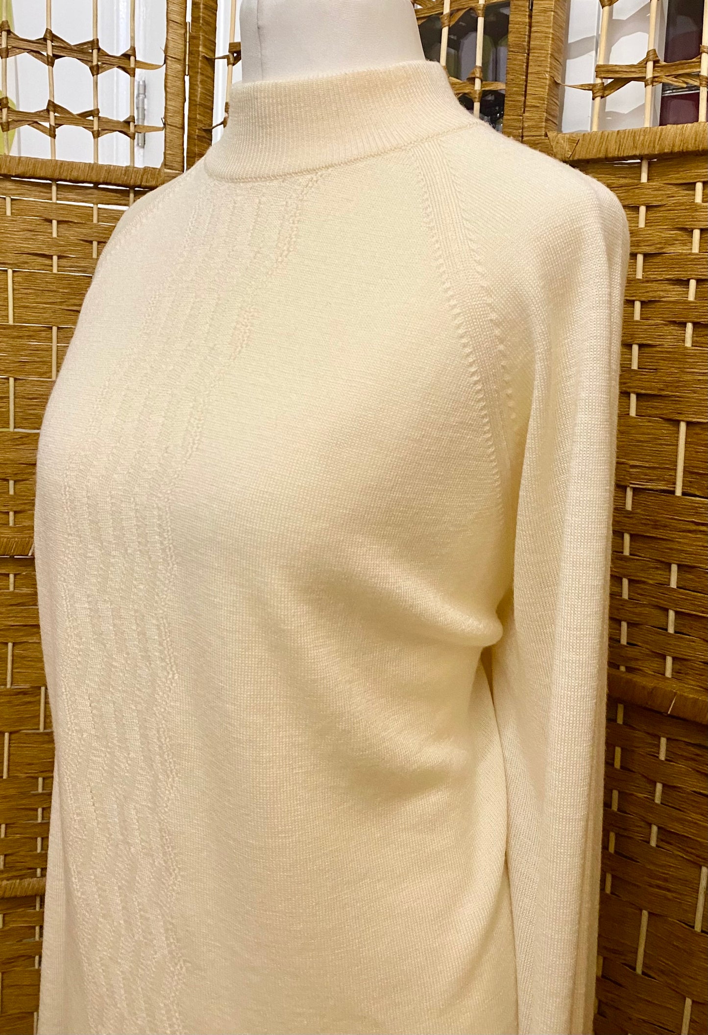 Cream Knitted Sweater (UK 16/18)