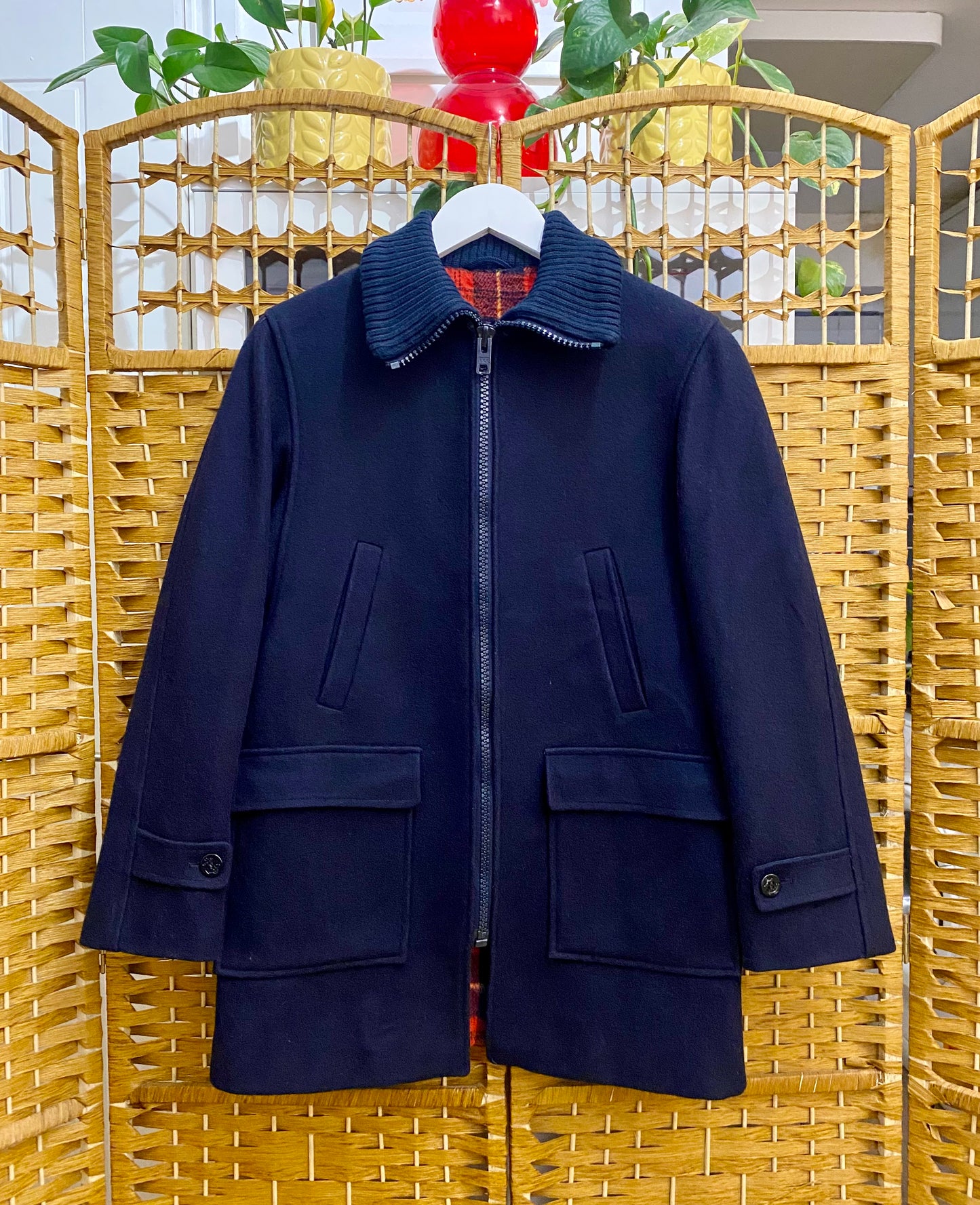 Michel de Lisle Navy Wool Jacket (40”)