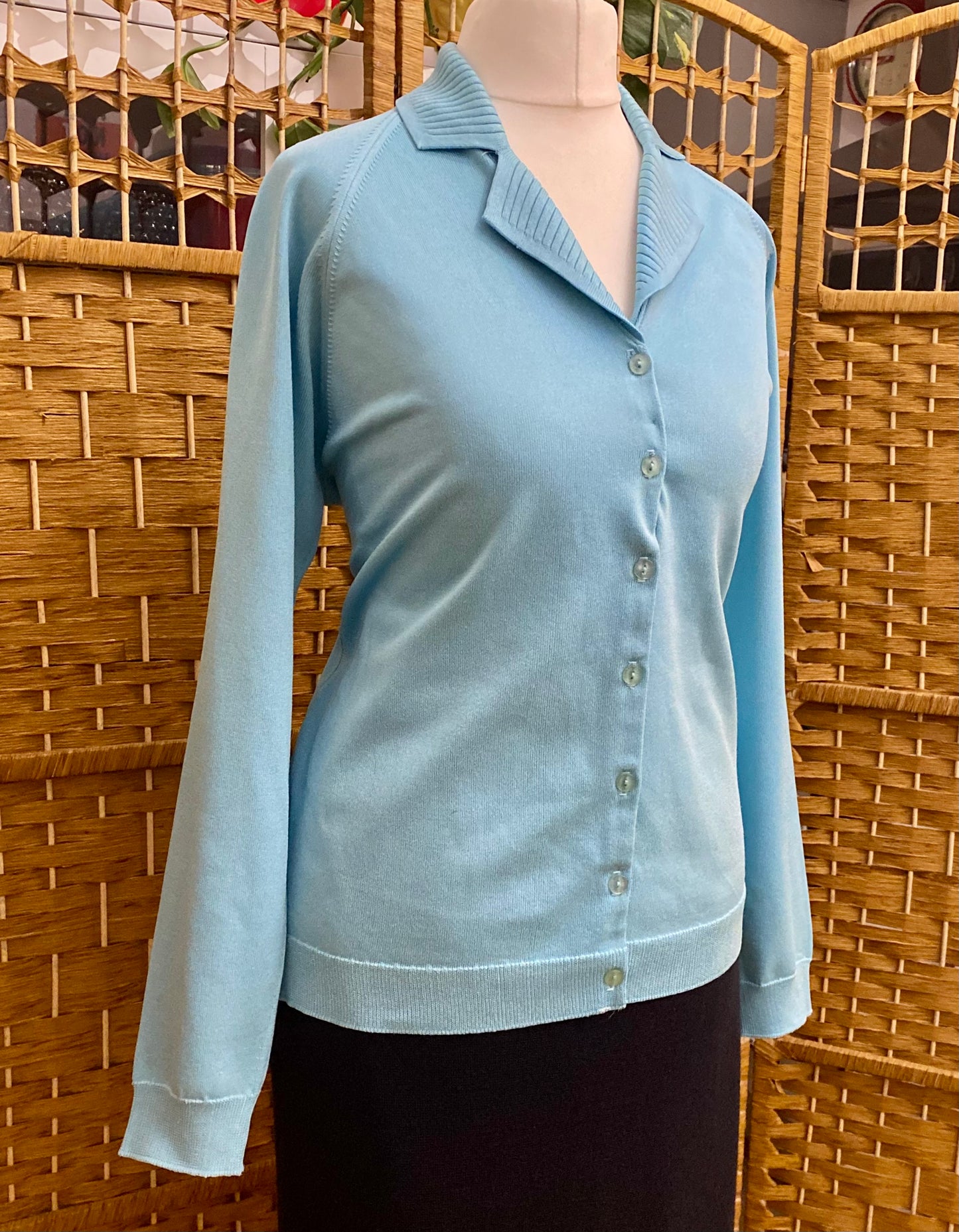 1960s Blue Knitwear (UK 16)