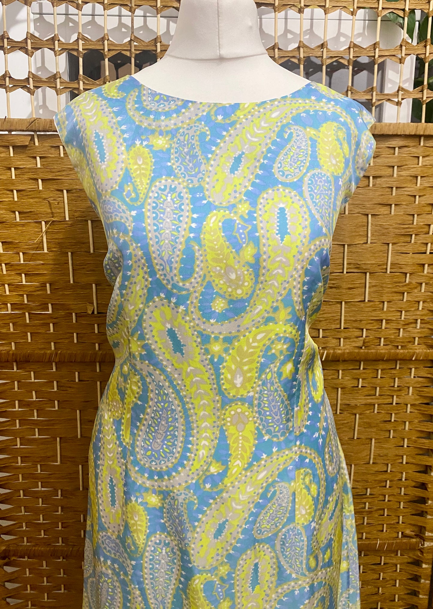 Paisley Print Midi-Dress (UK 12)