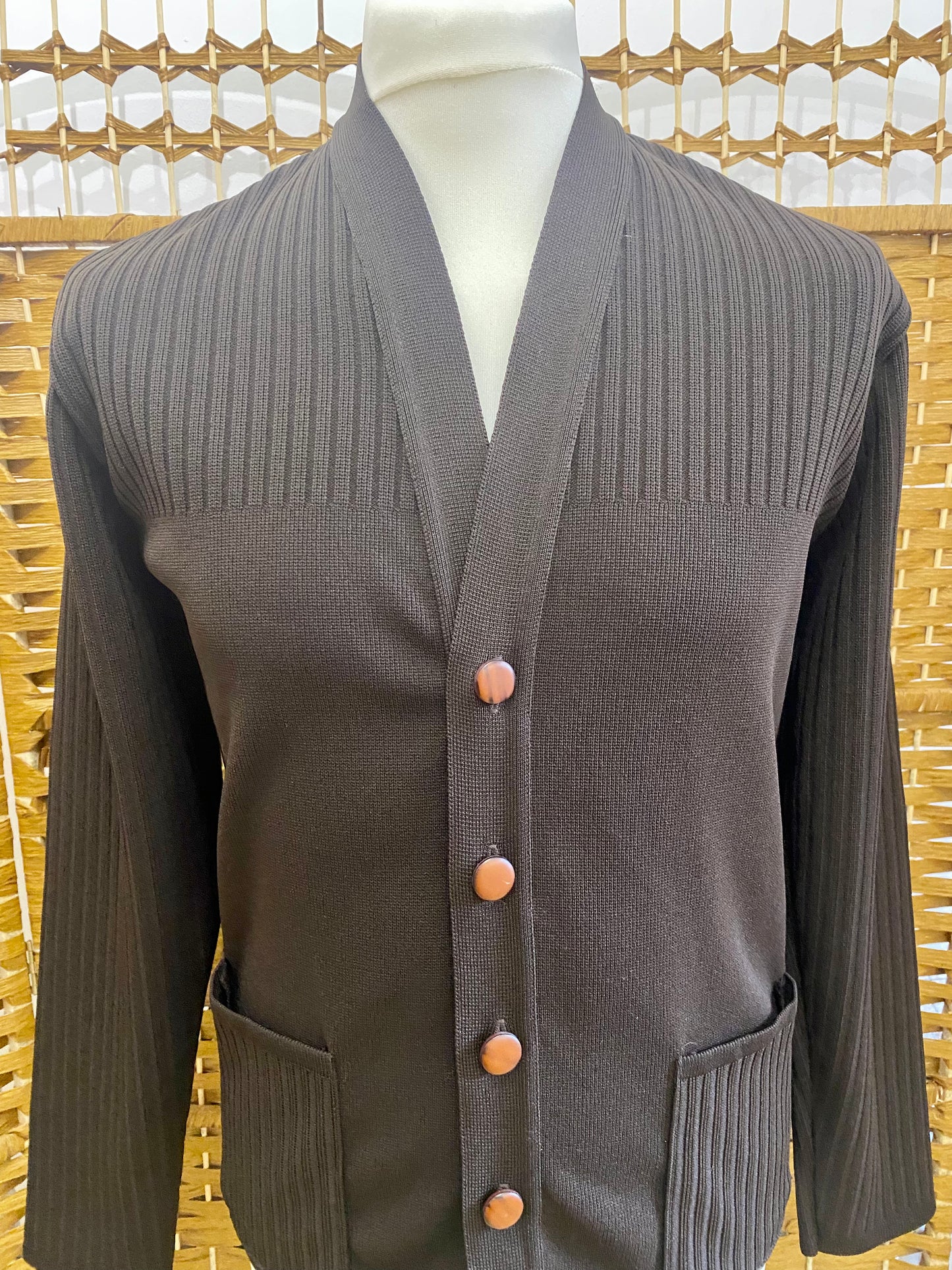 Brown ‘Keynote’ Cardigan (40”)