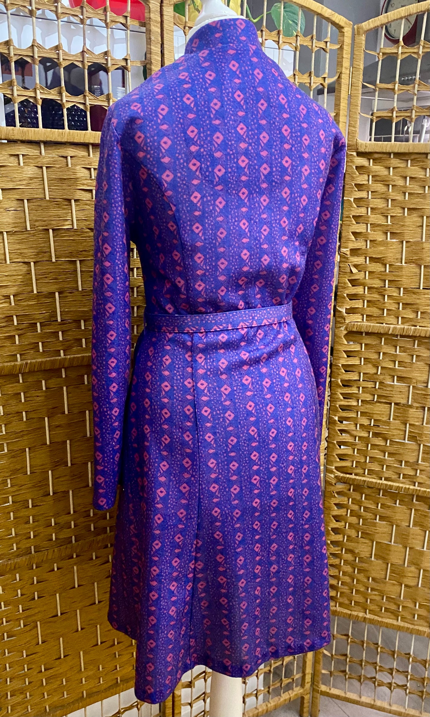 1970s Richard Stump Midi-Dress (UK 10)