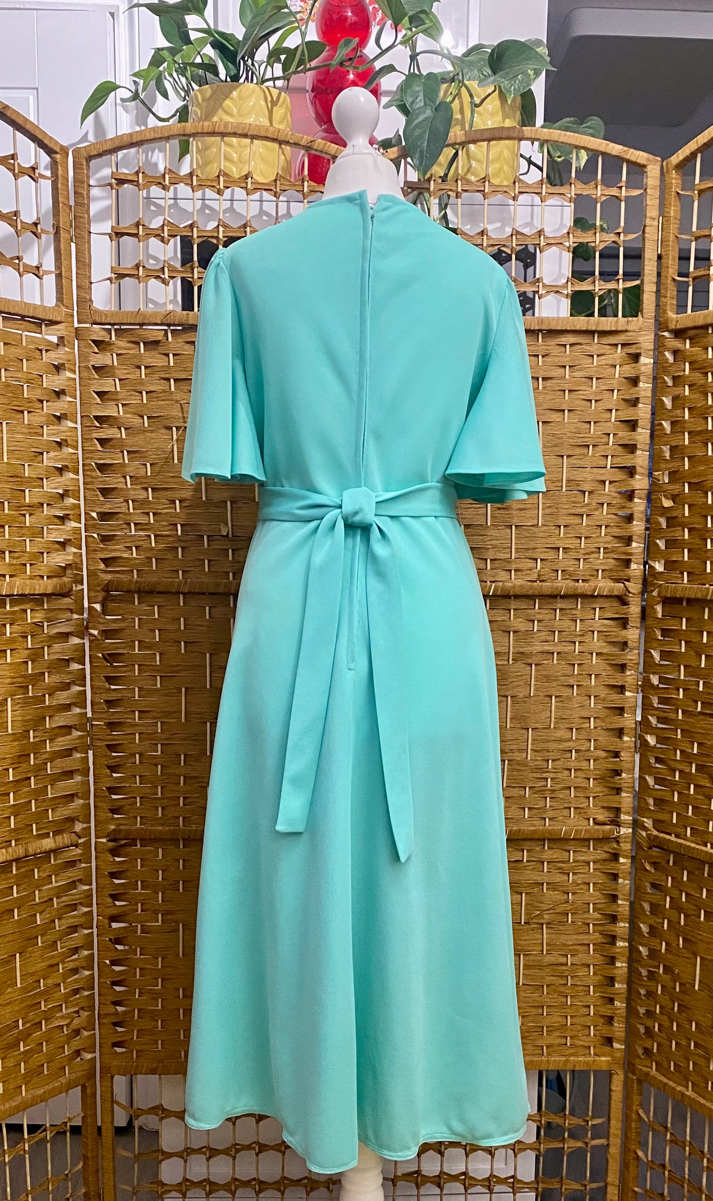 1970s Debenhams Midi-Dress (UK 8)