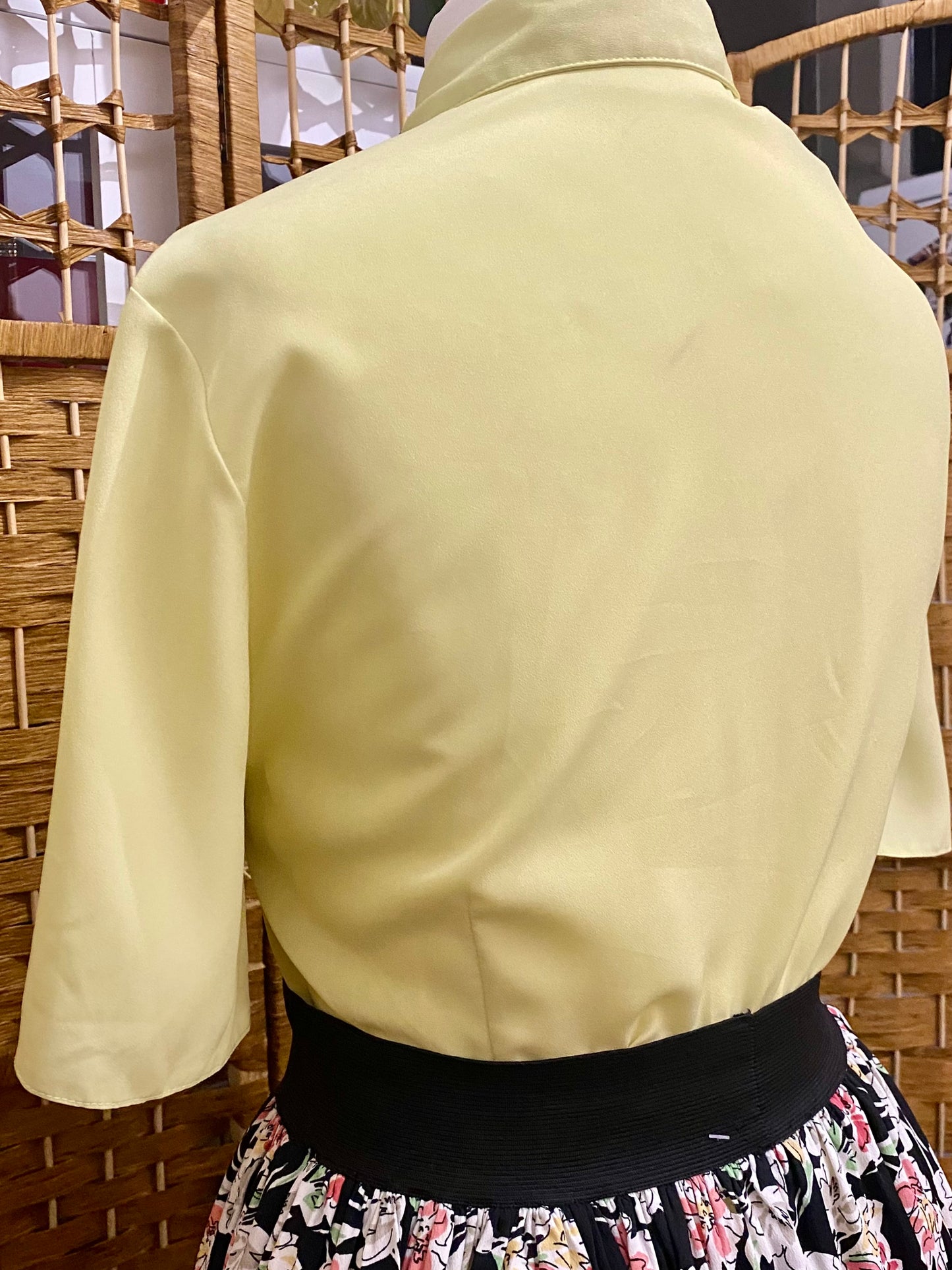 BHS Yellow Blouse (UK 18)