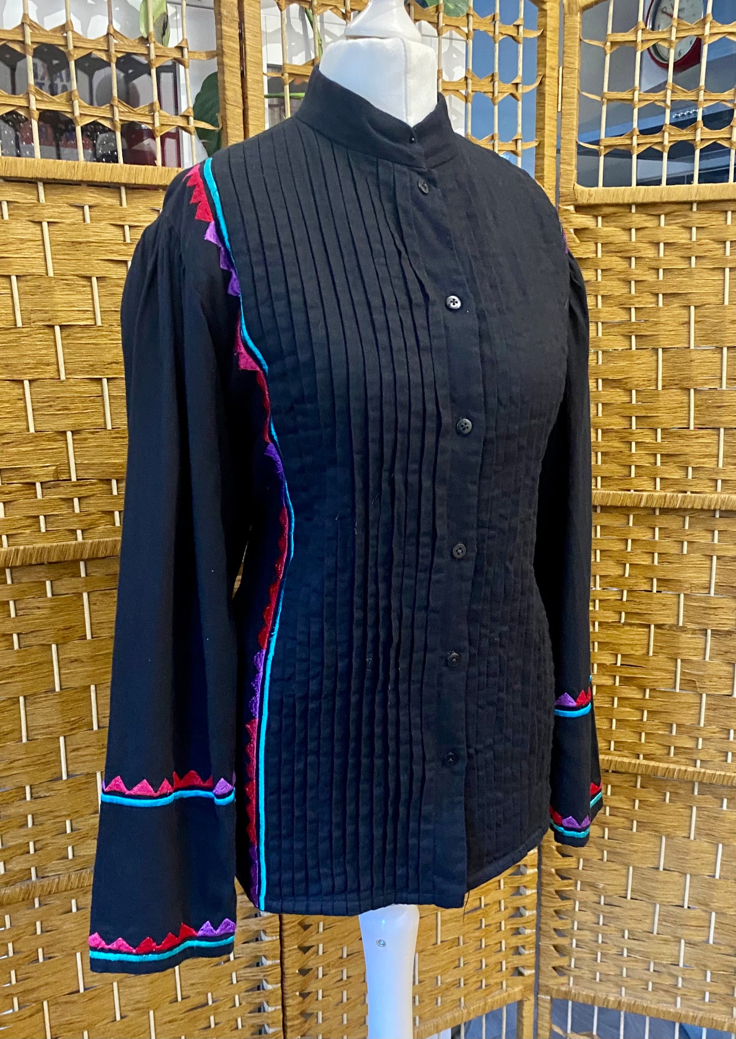 1980s Monsoon Blouse (UK 16)