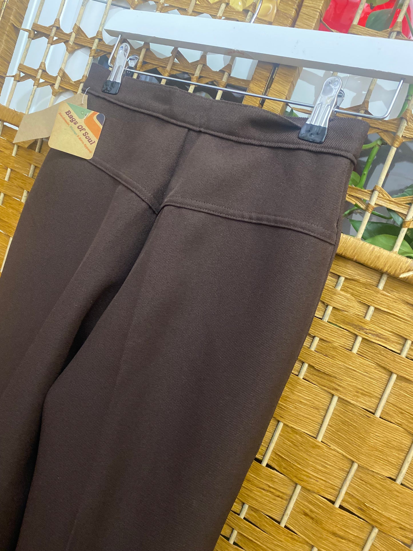 1970s St Michael Brown Trousers (UK 6)