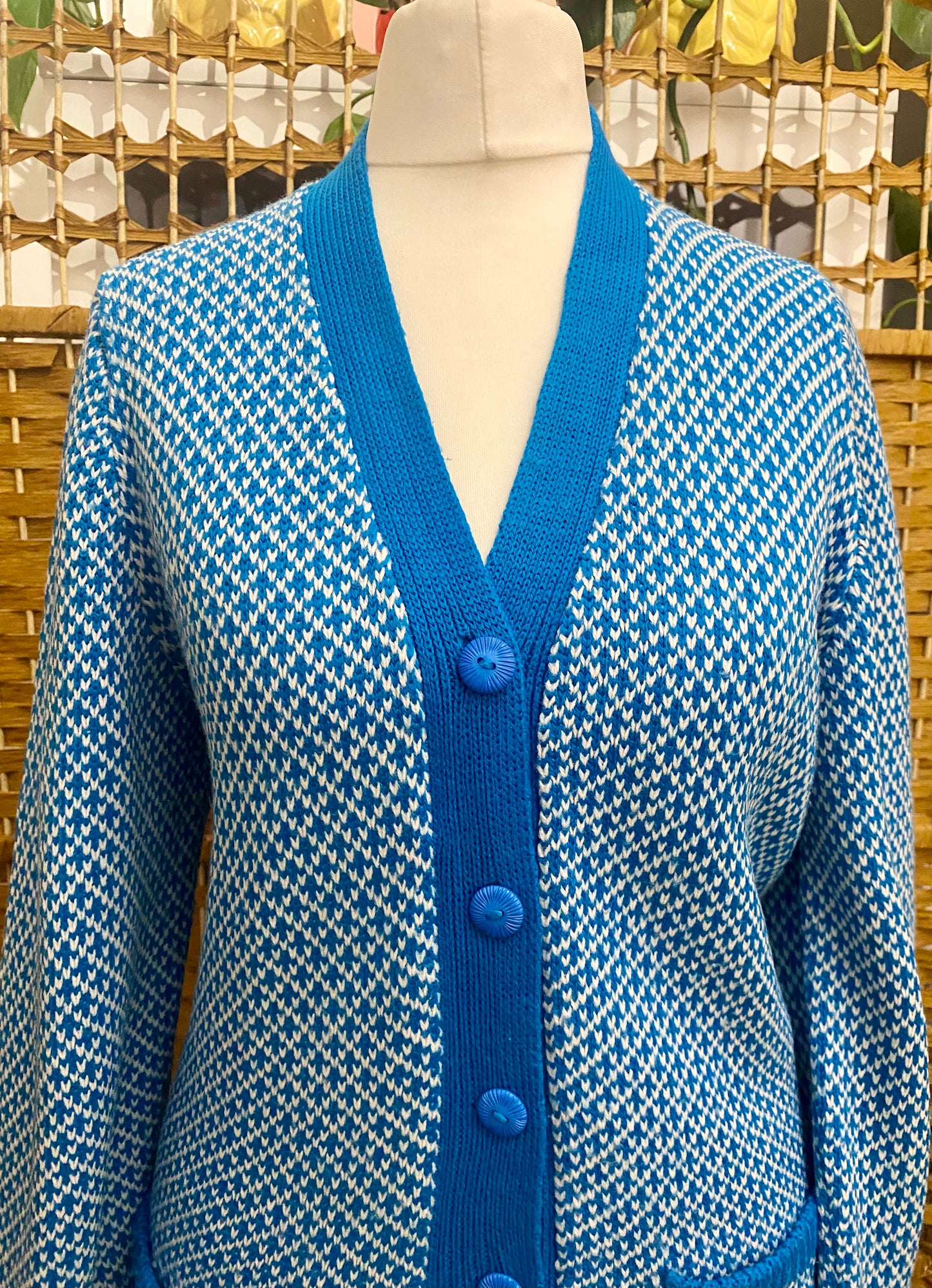 1970s Geometric Knitwear (UK 16)