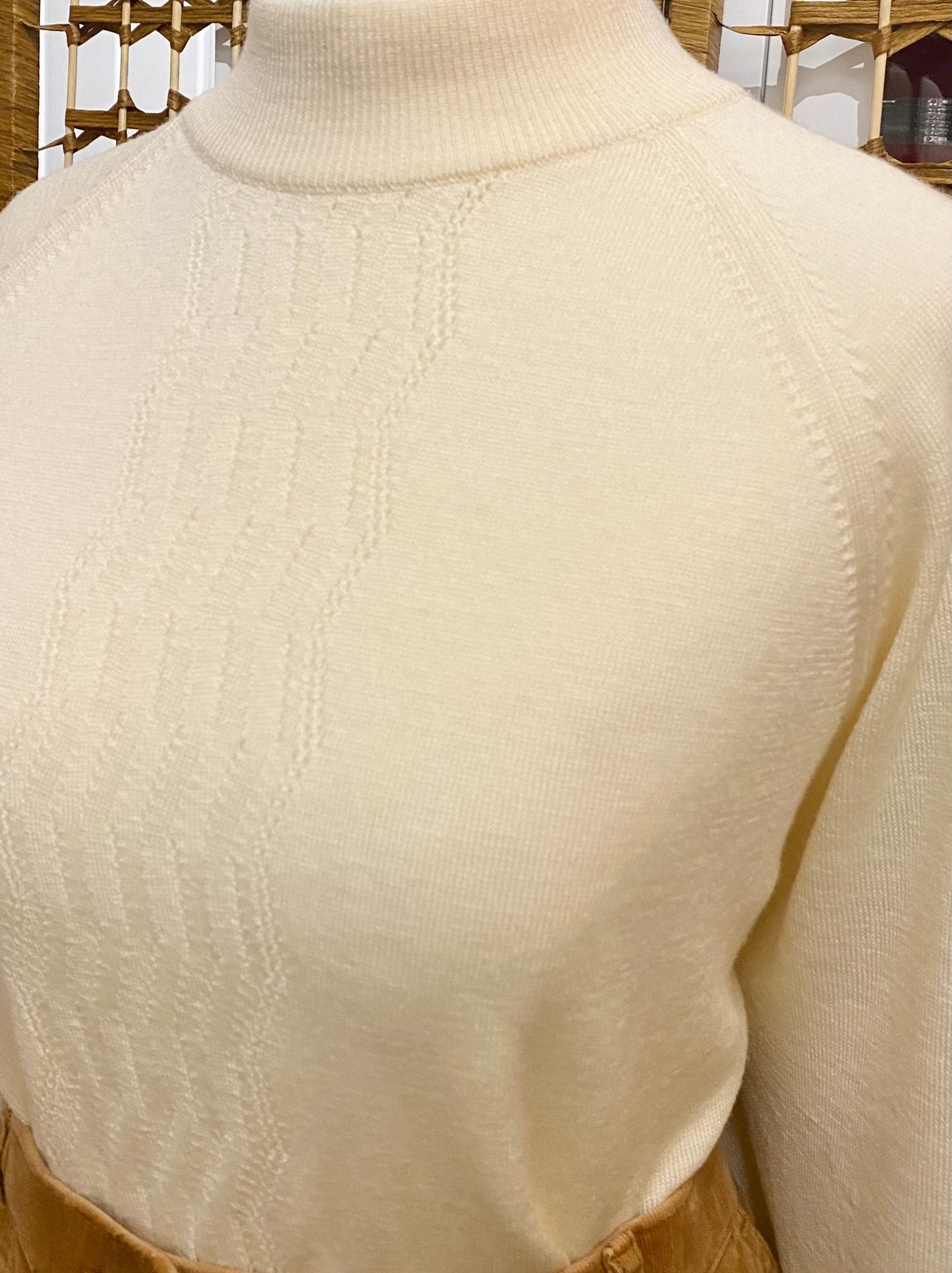 Cream Knitted Sweater (UK 16/18)