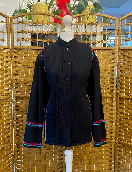 1980s Monsoon Blouse (UK 16)