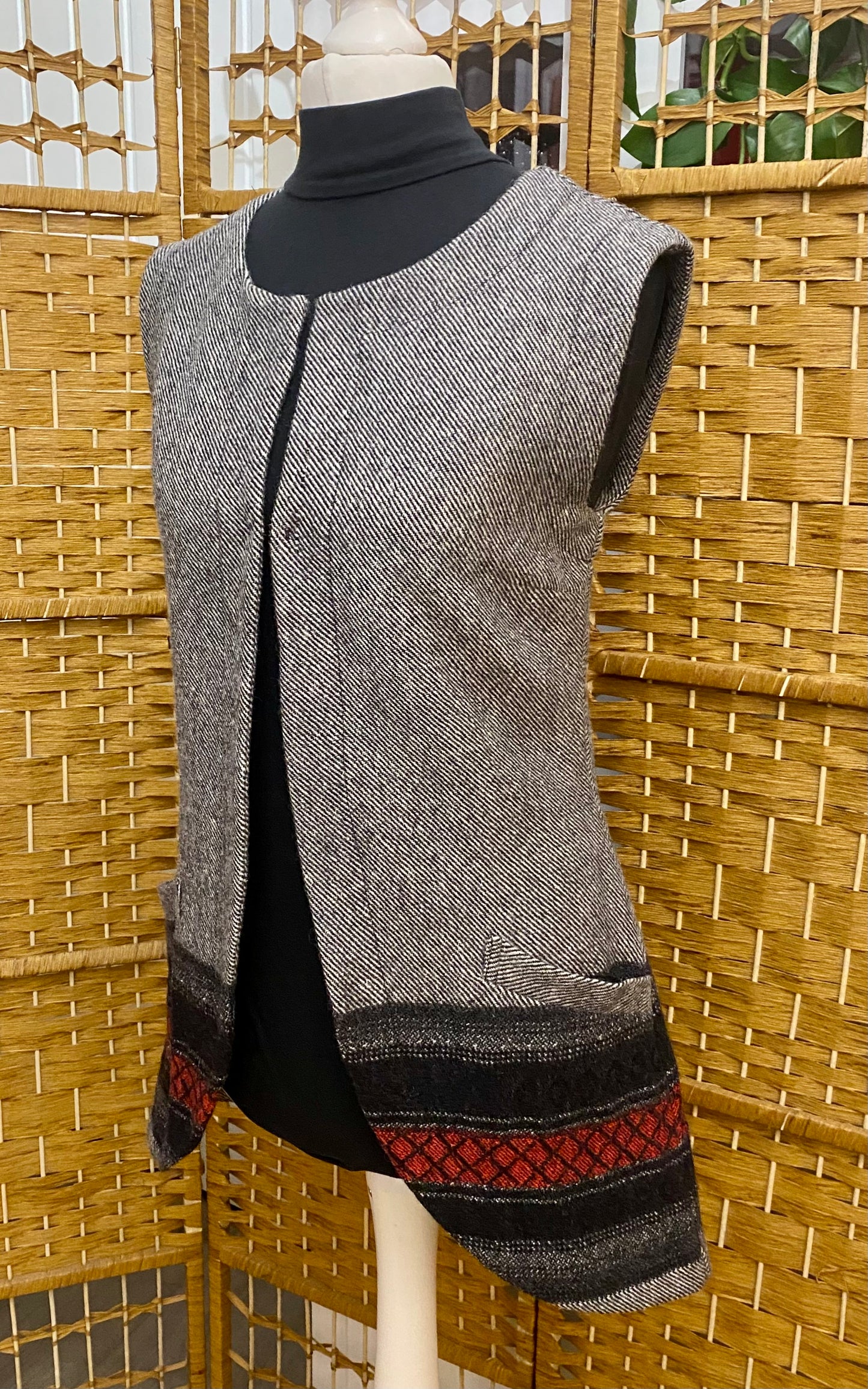 1970s Wool Waistcoat (UK 10)