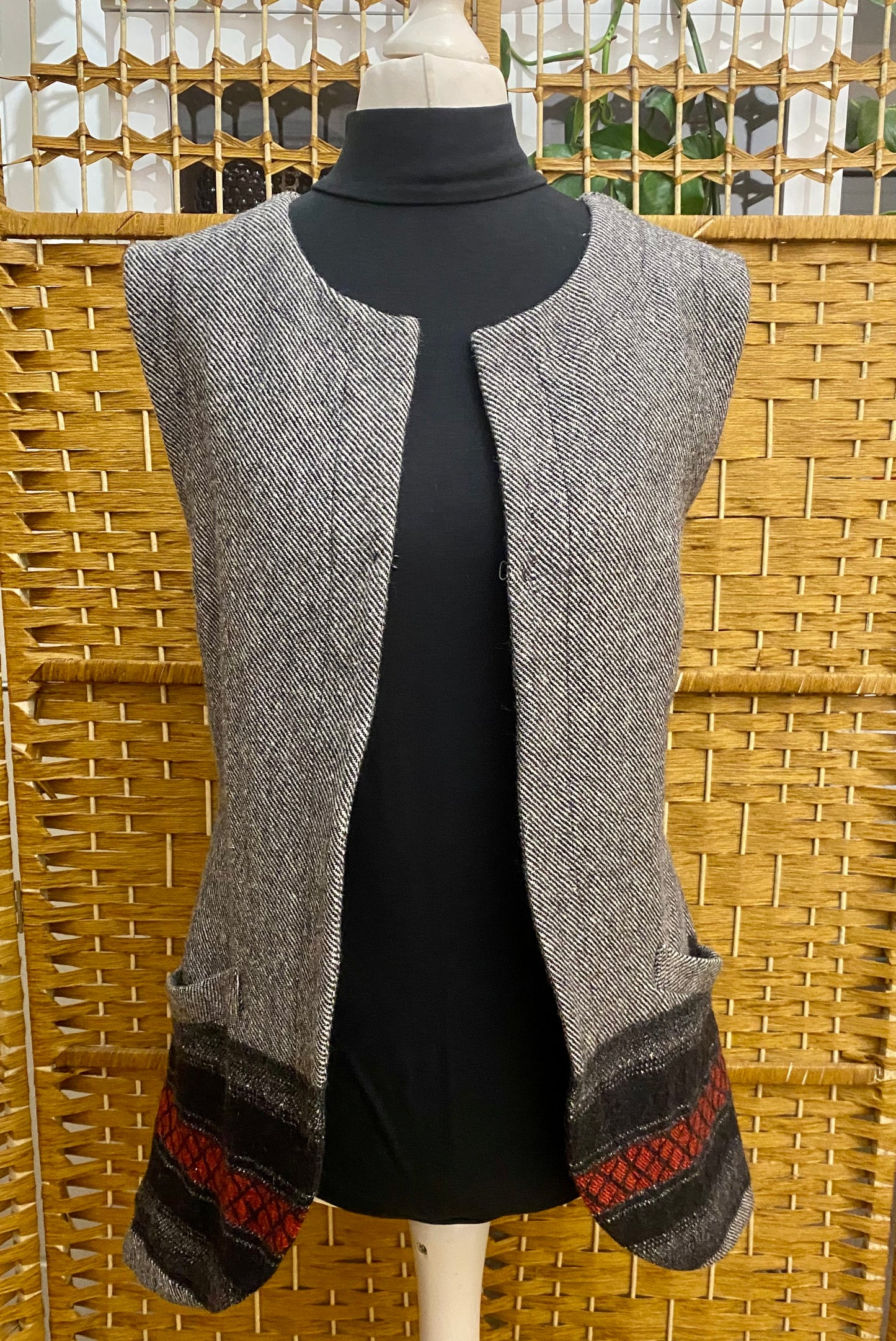 1970s Wool Waistcoat (UK 10)