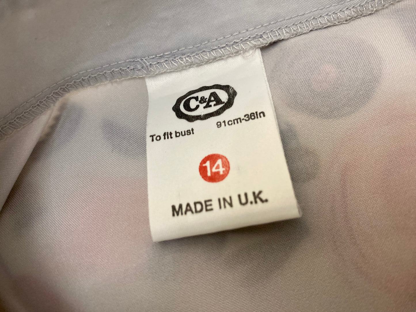 C & A Grey Blouse (UK 14)