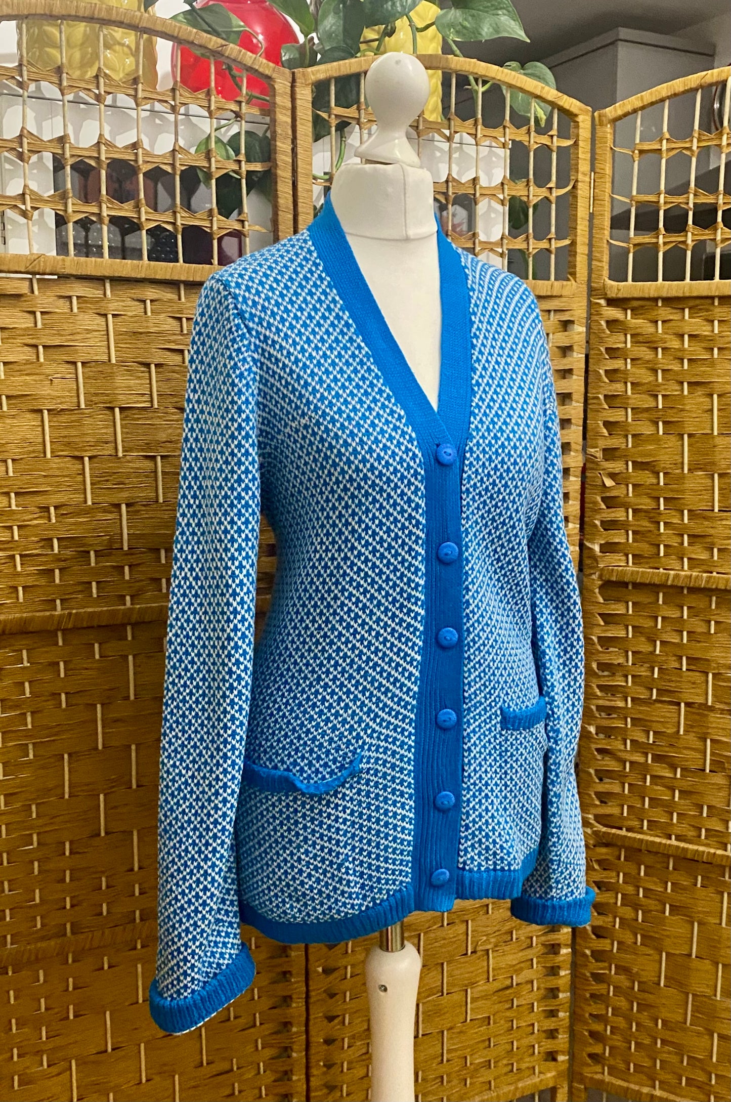 1970s Geometric Knitwear (UK 16)