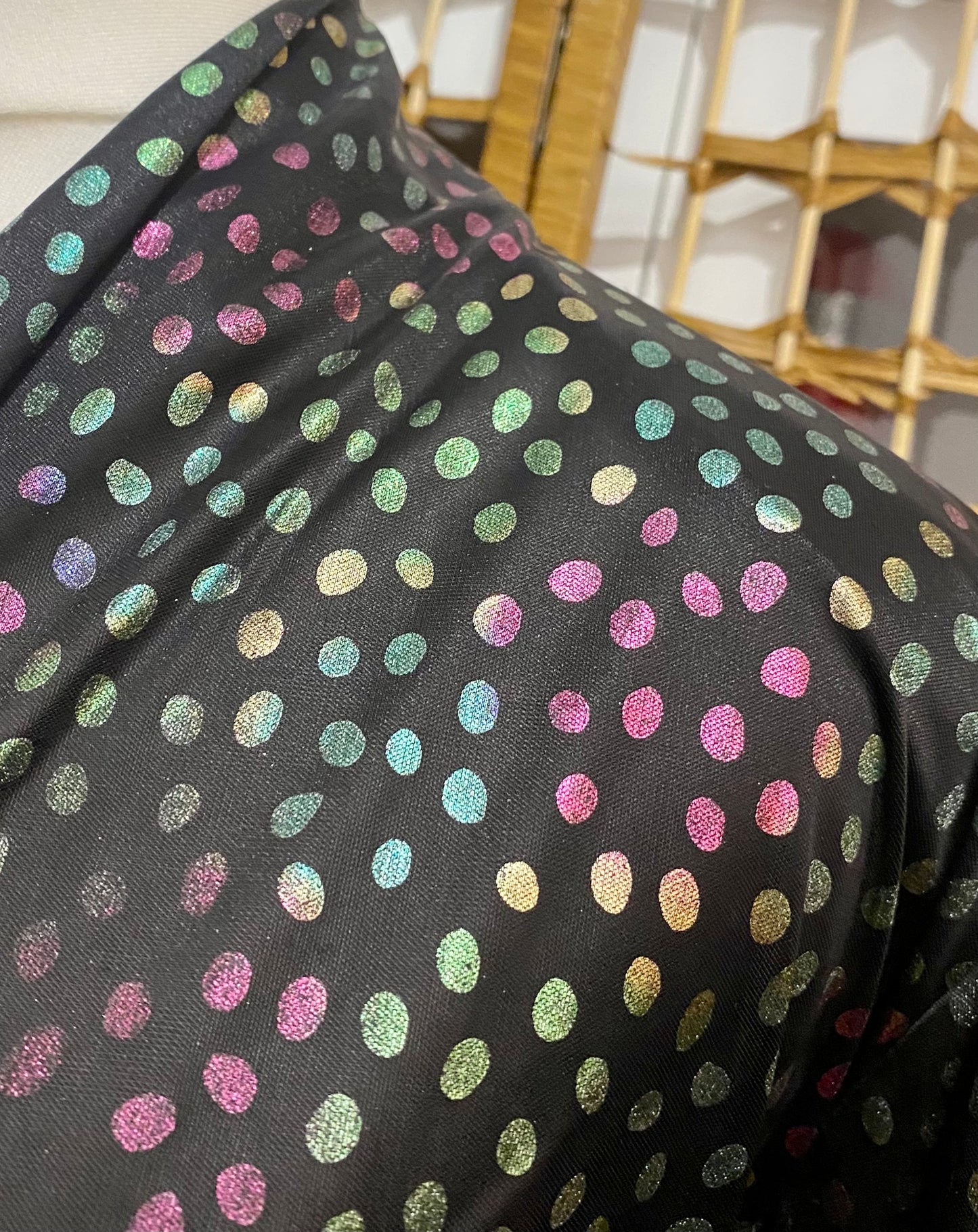 1980s Ma-Sai Polka Dot Blouse (UK 14)