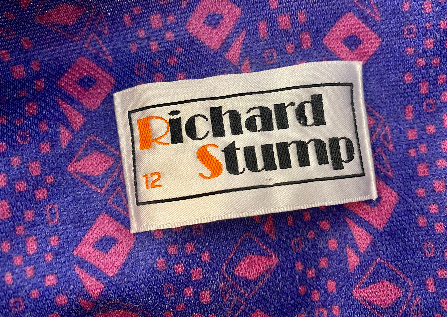 1970s Richard Stump Midi-Dress (UK 10)