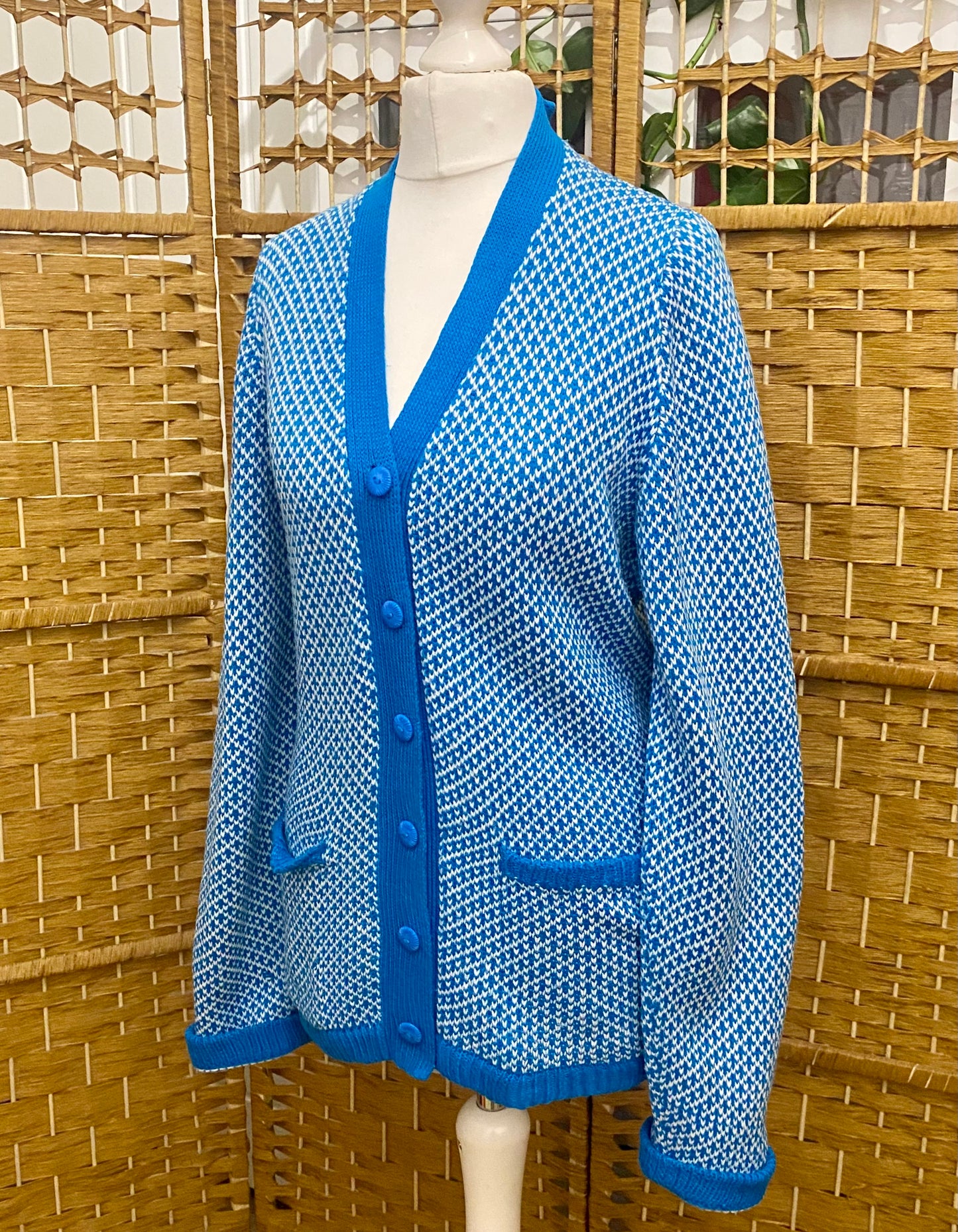 1970s Geometric Knitwear (UK 16)