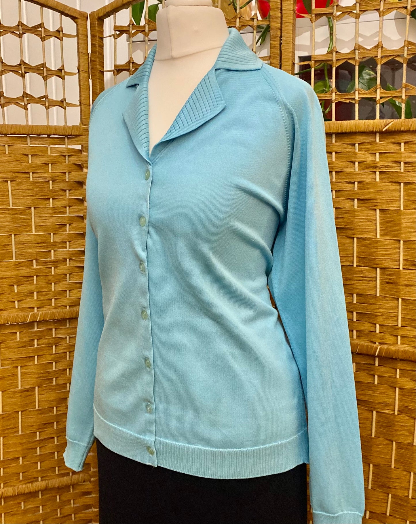 1960s Blue Knitwear (UK 16)