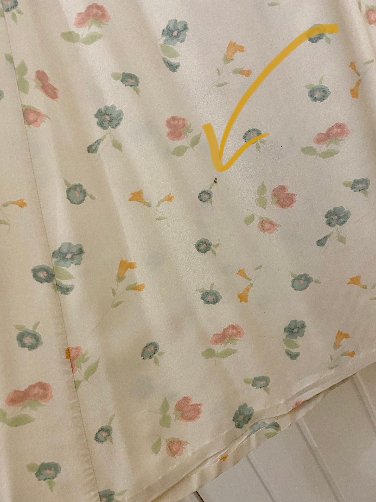 1980s Floral Skirt (UK 14)