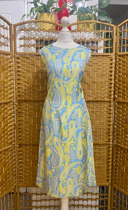 Paisley Print Midi-Dress (UK 12)