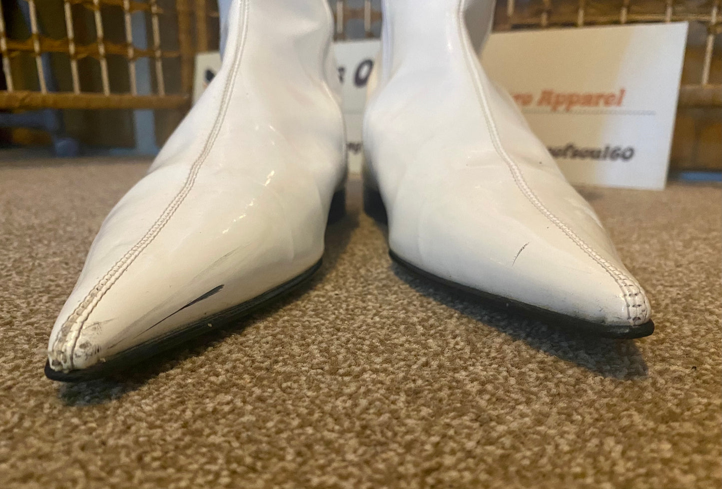 1960s White Patent ‘GoGo’ Boots