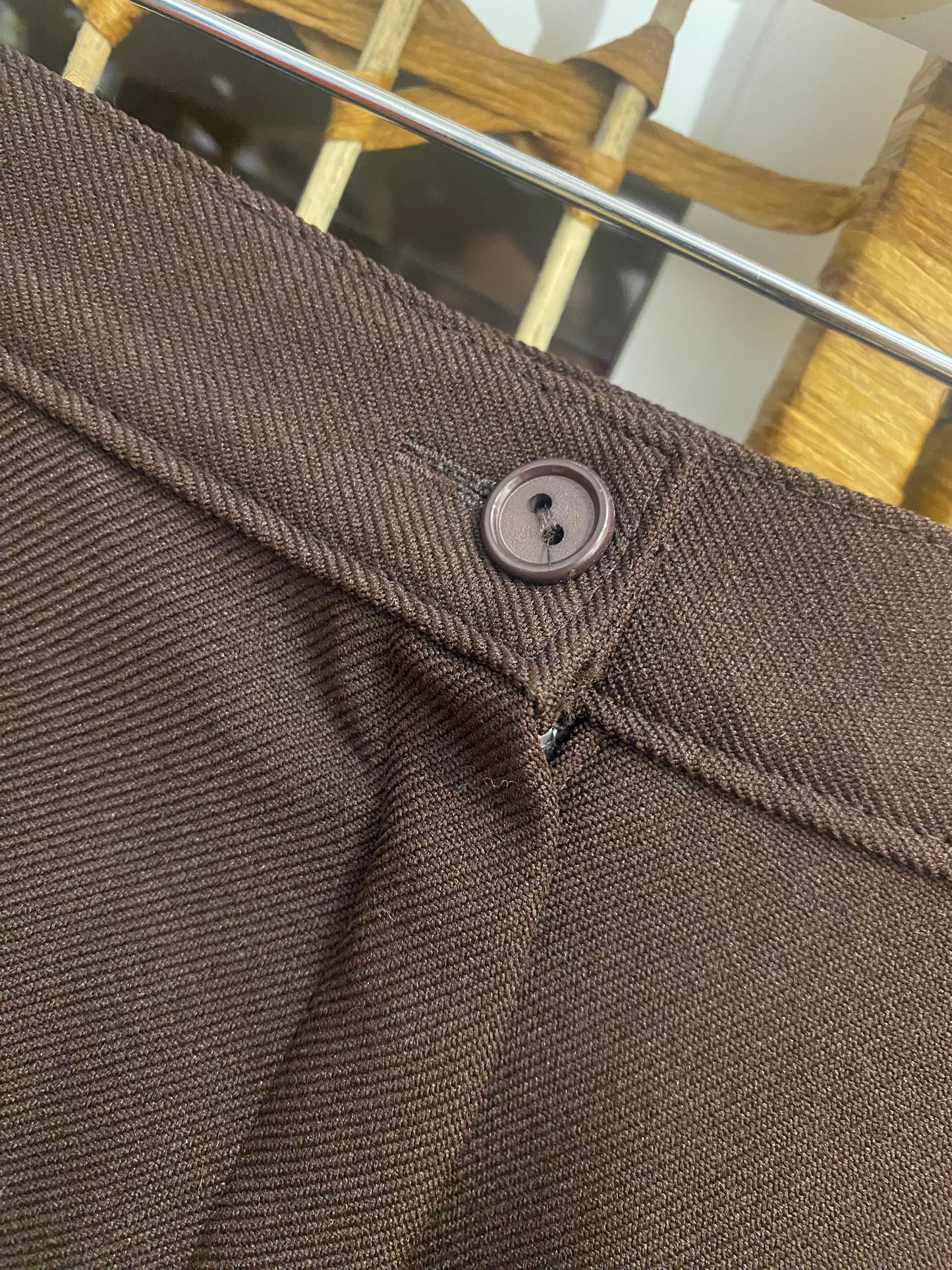 1970s St Michael Brown Trousers (UK 6)