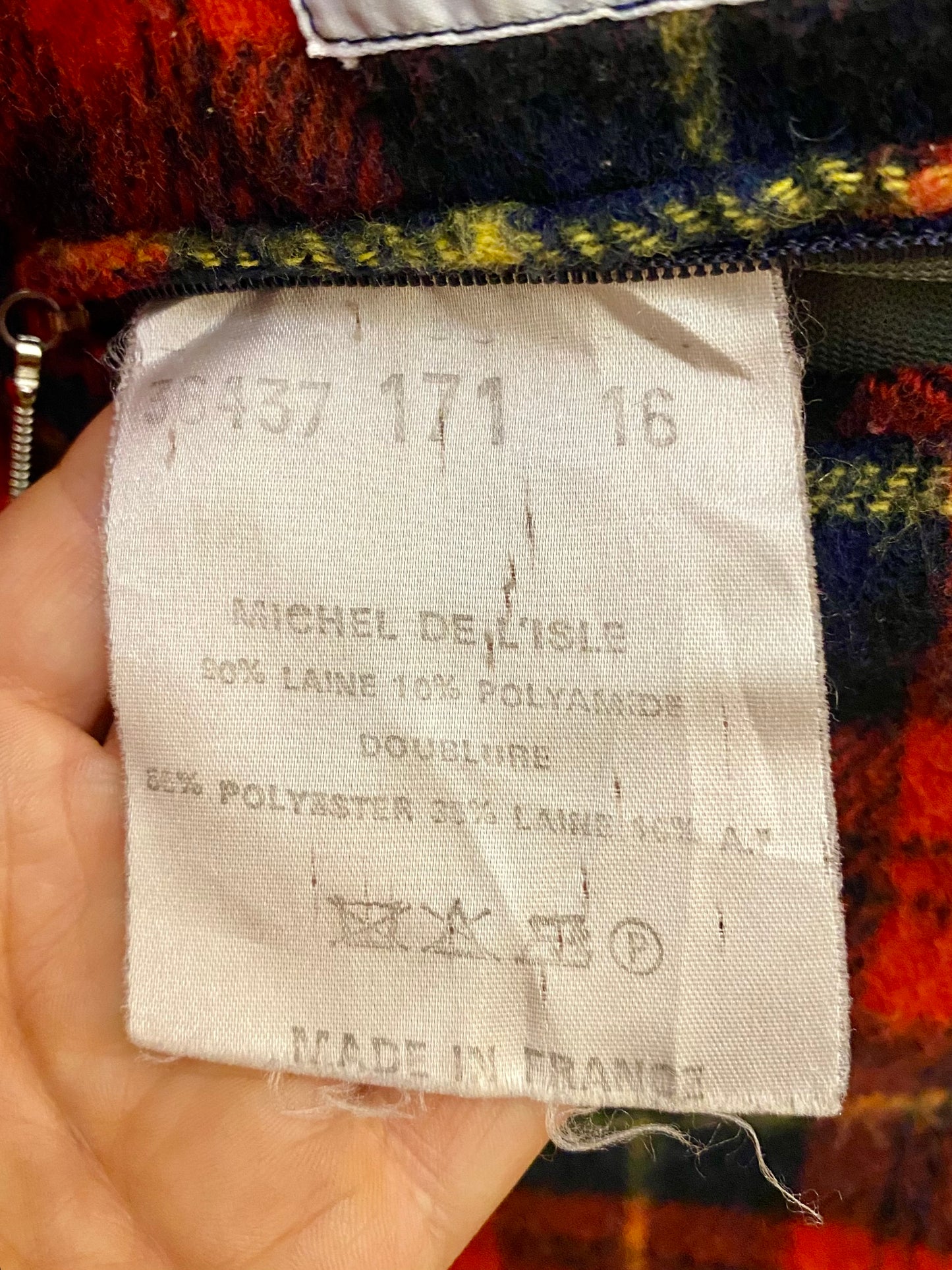 Michel de Lisle Navy Wool Jacket (40”)