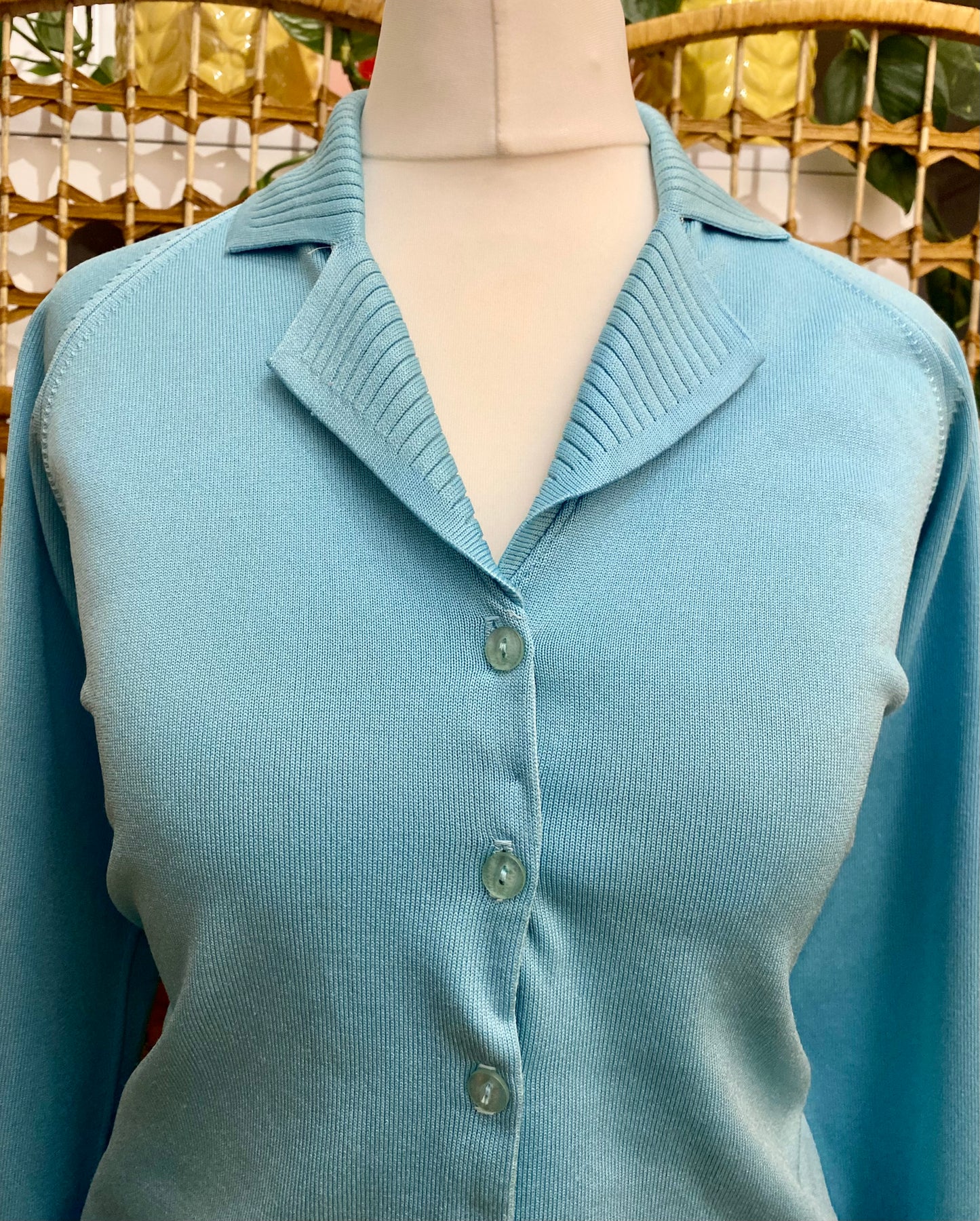 1960s Blue Knitwear (UK 16)