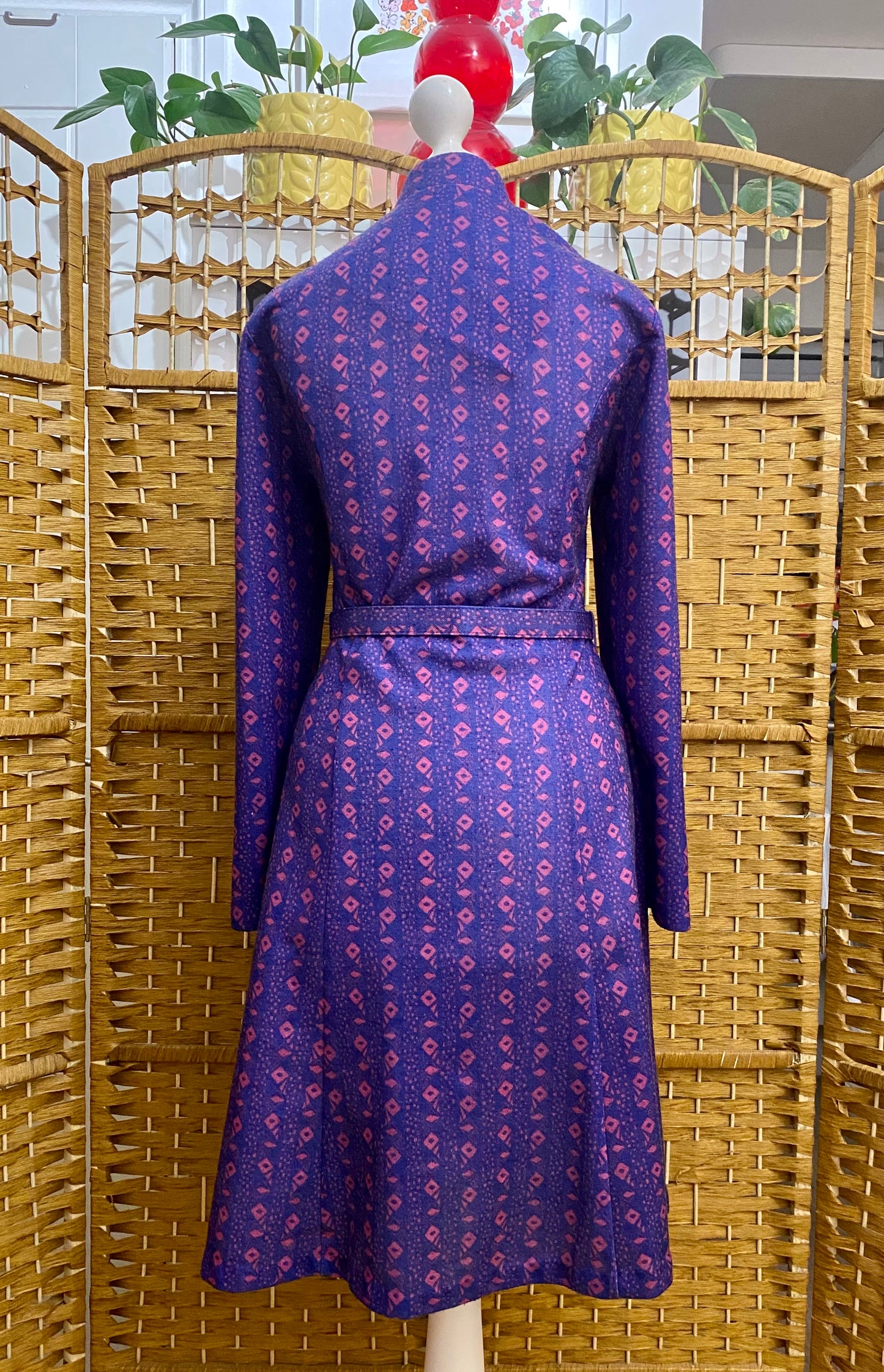 1970s Richard Stump Midi-Dress (UK 10)