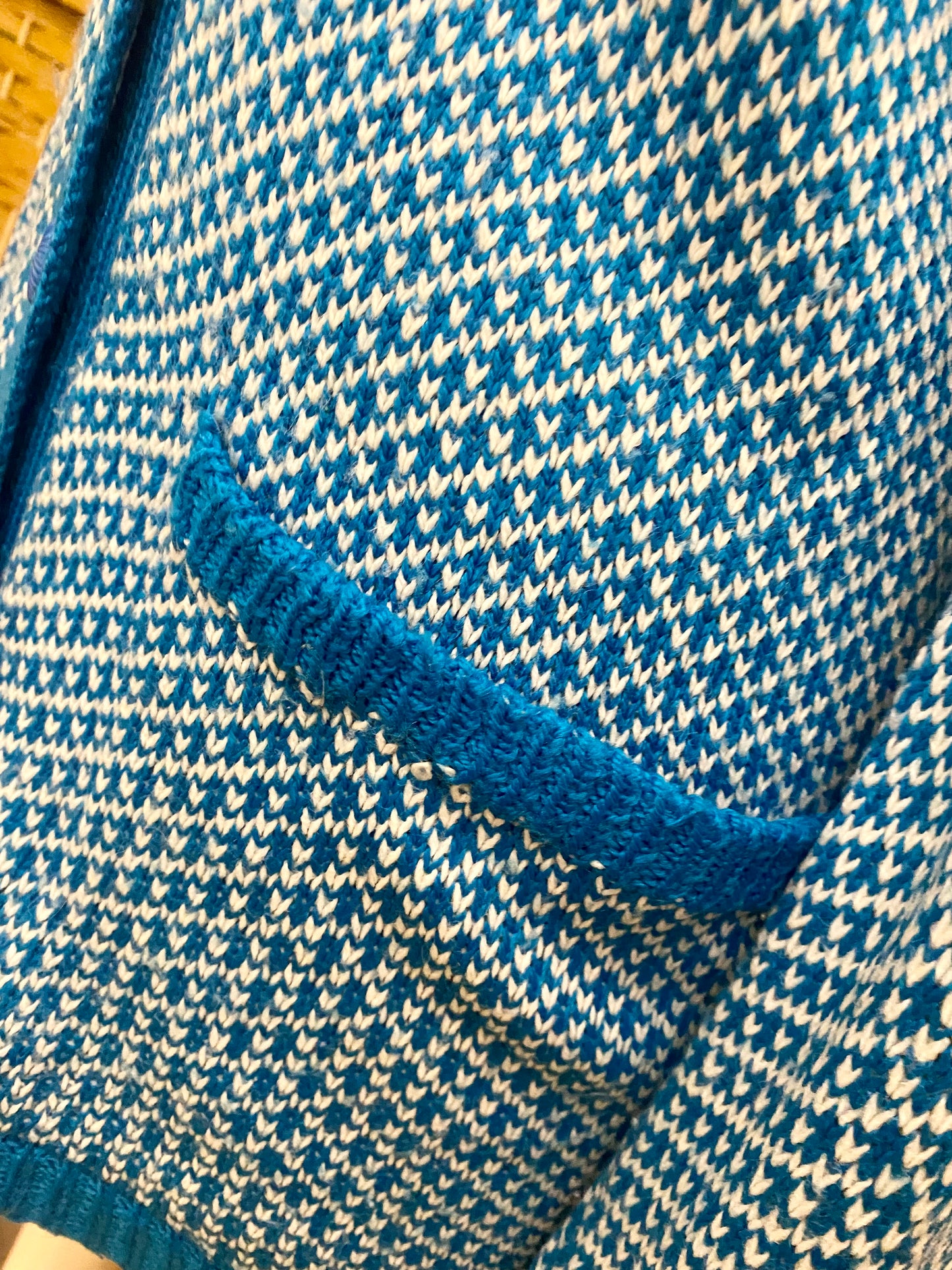 1970s Geometric Knitwear (UK 16)