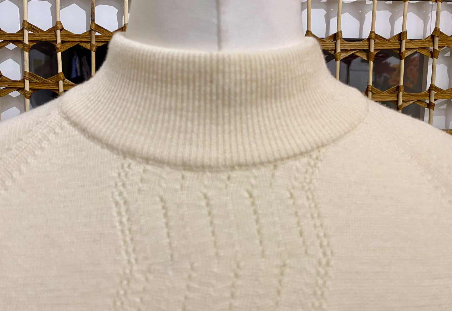 Cream Knitted Sweater (UK 16/18)