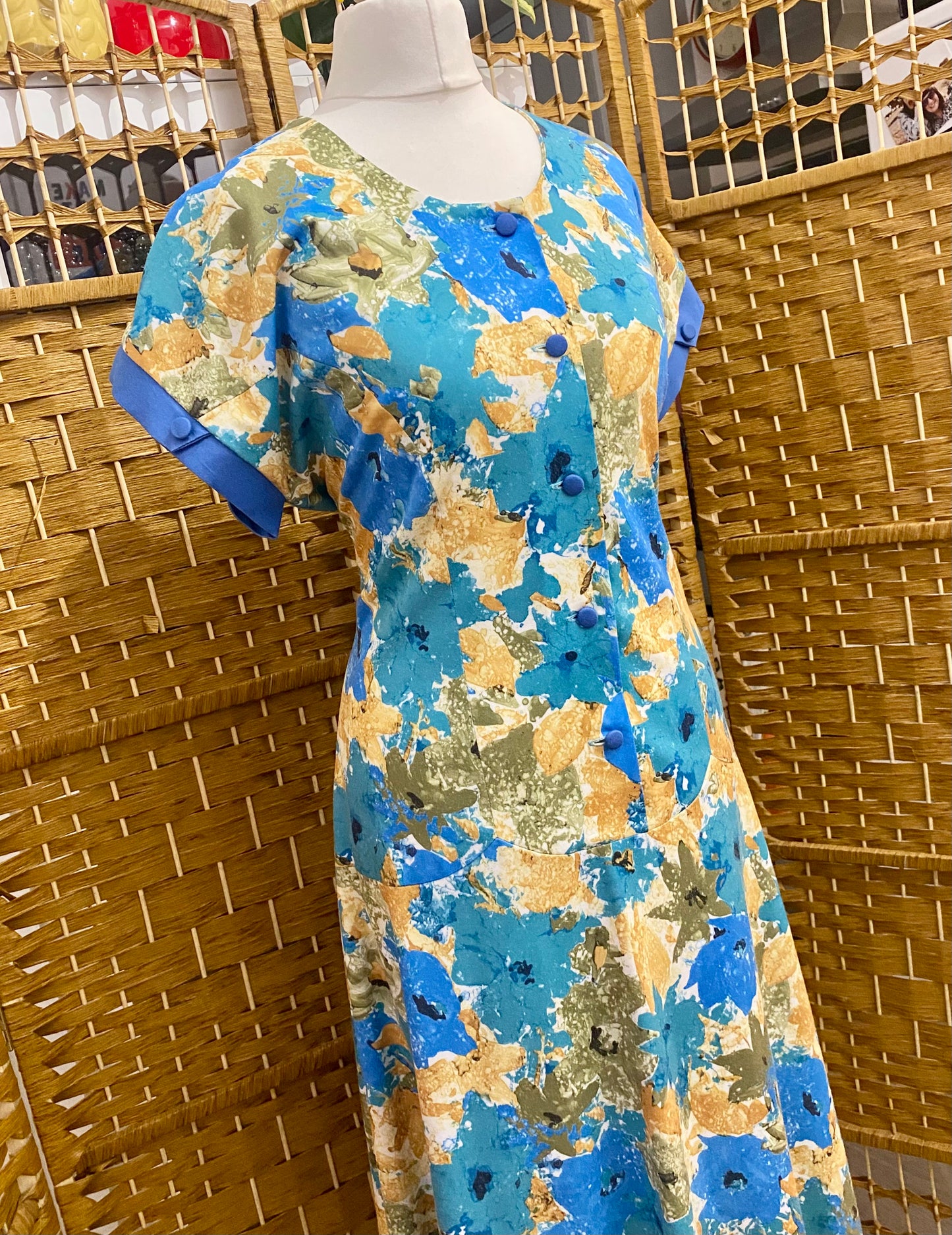 Riddella Floral Midi-Dress (UK 16)